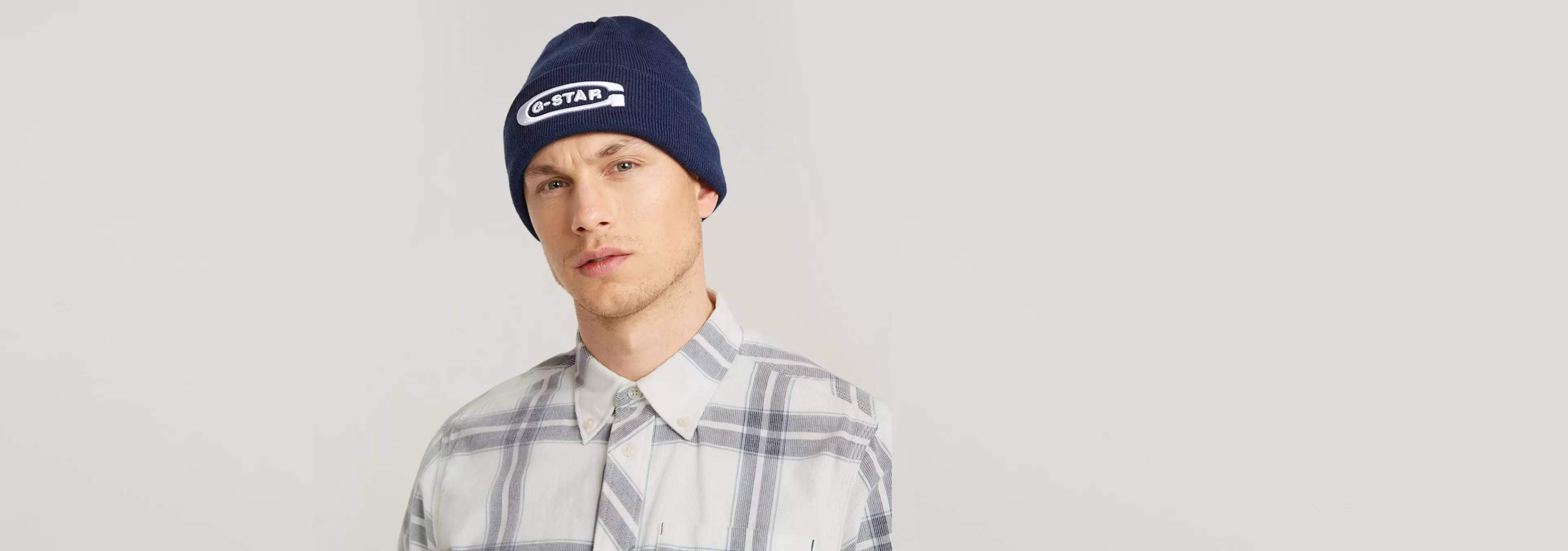 New G-Star Originals Artwork Long Beanie imperial blue