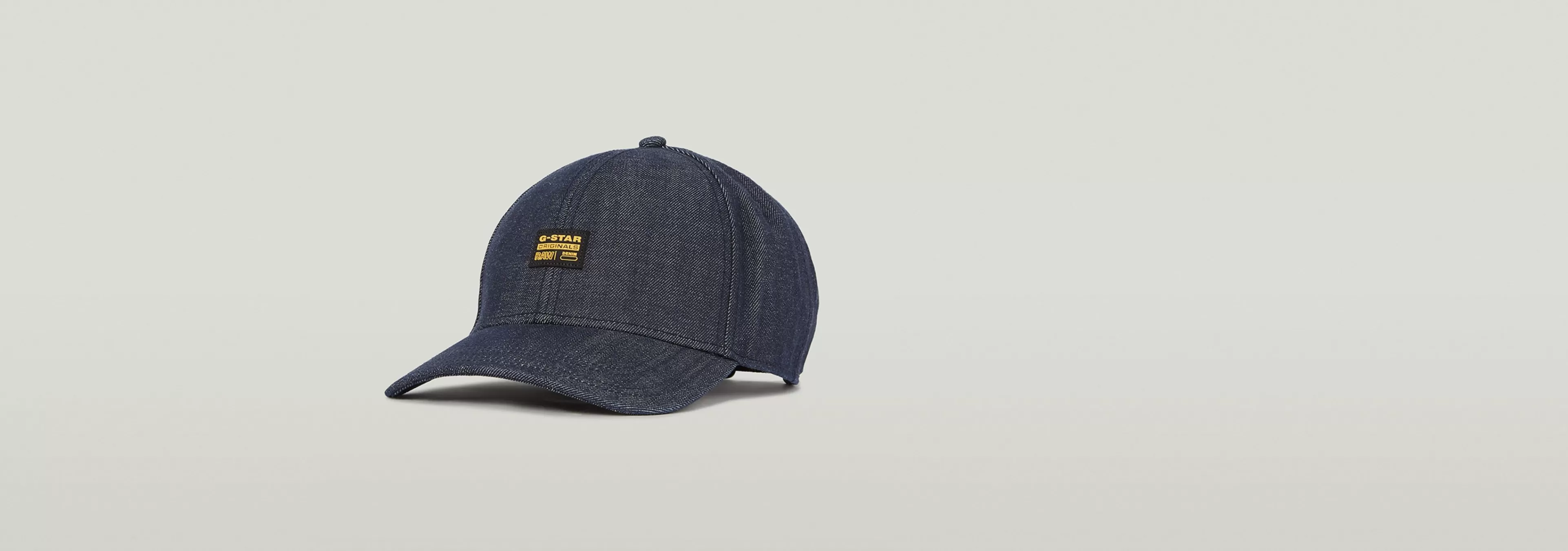Discount G-Star Originals Denim Baseball Cap raw denim