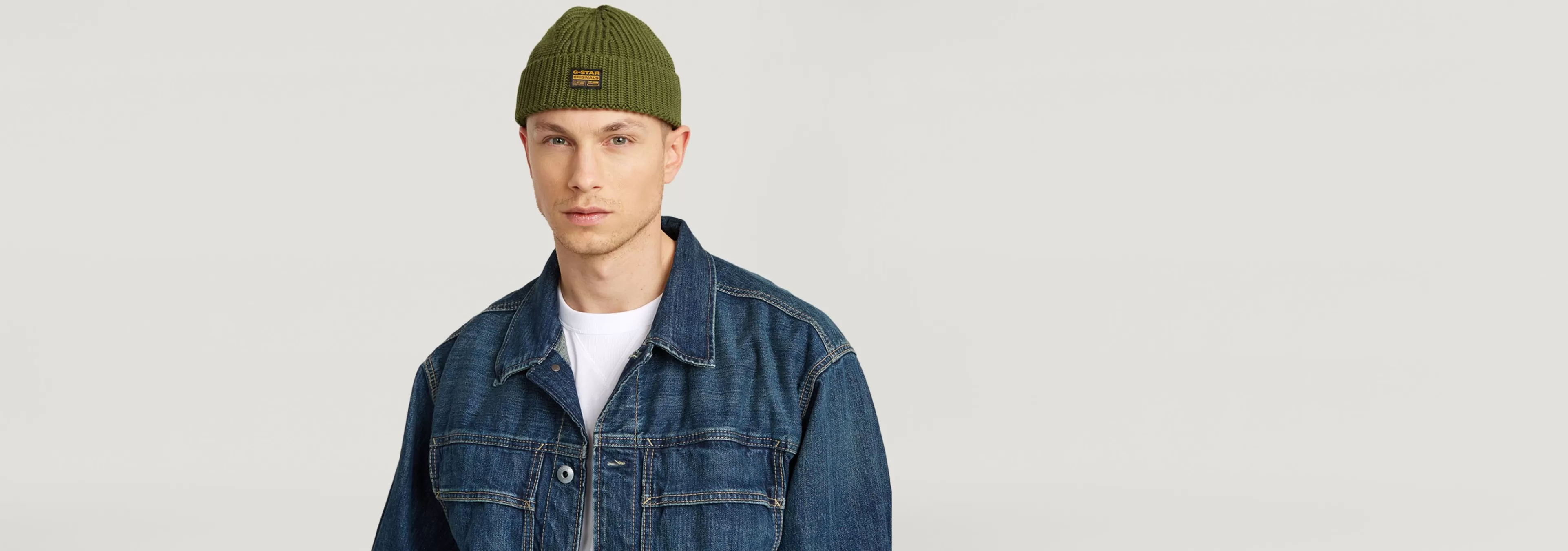 Online G-Star Originals Fisherman Beanie Dark Moss