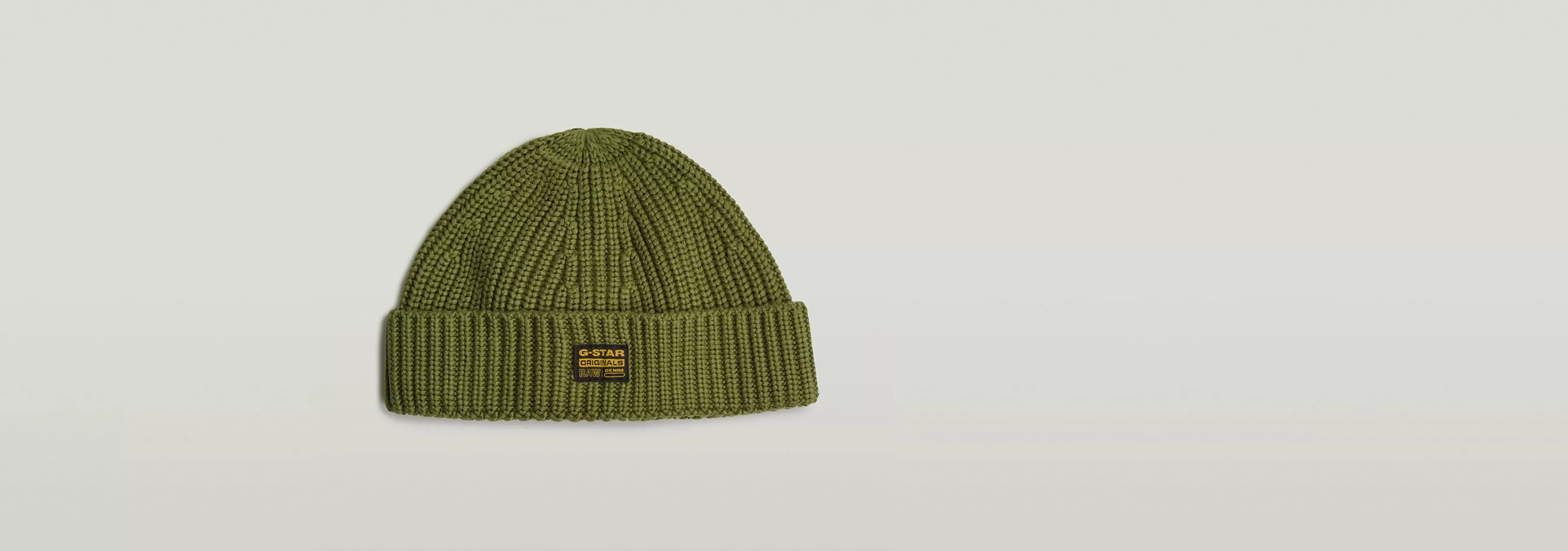 Online G-Star Originals Fisherman Beanie Dark Moss