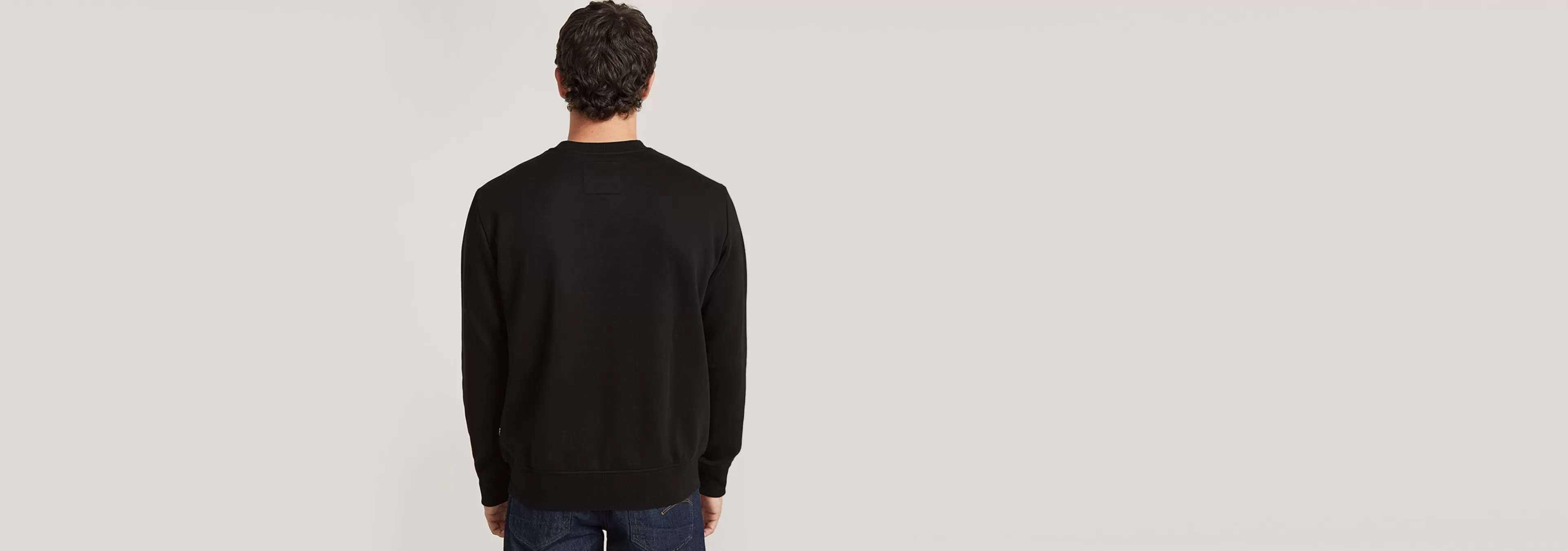 Sale G-Star Originals Logo Sweater dark black