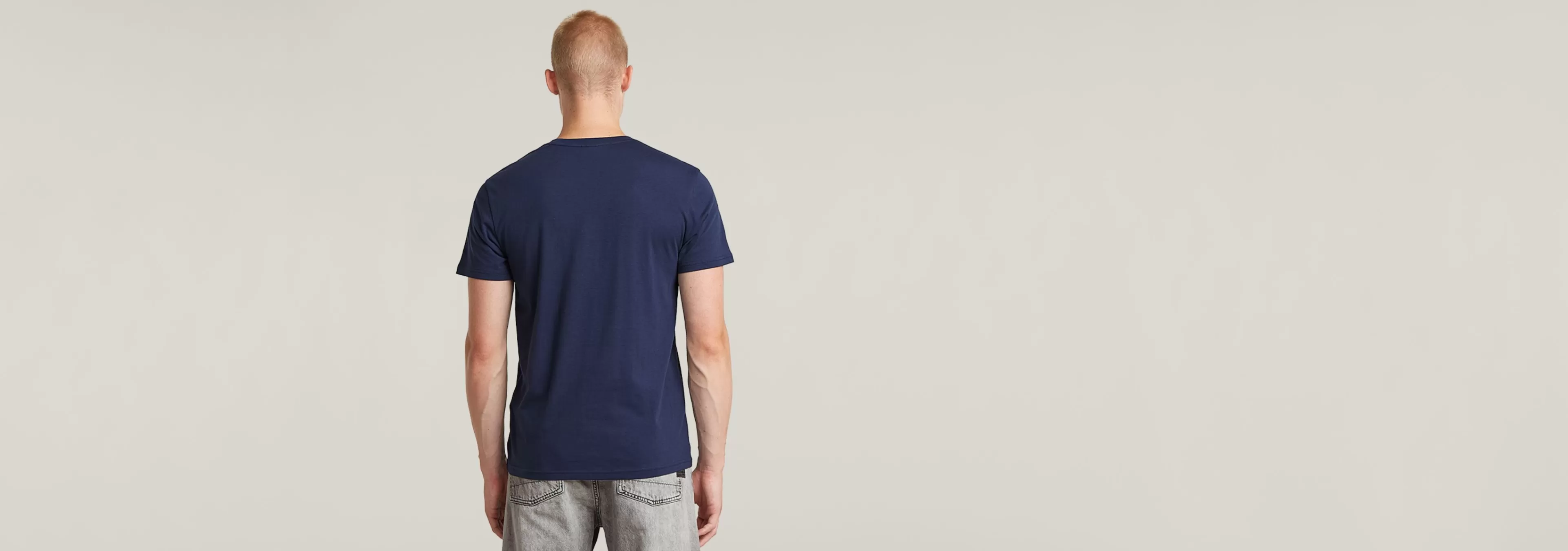 Online G-Star Originals Logo T-Shirt sartho blue
