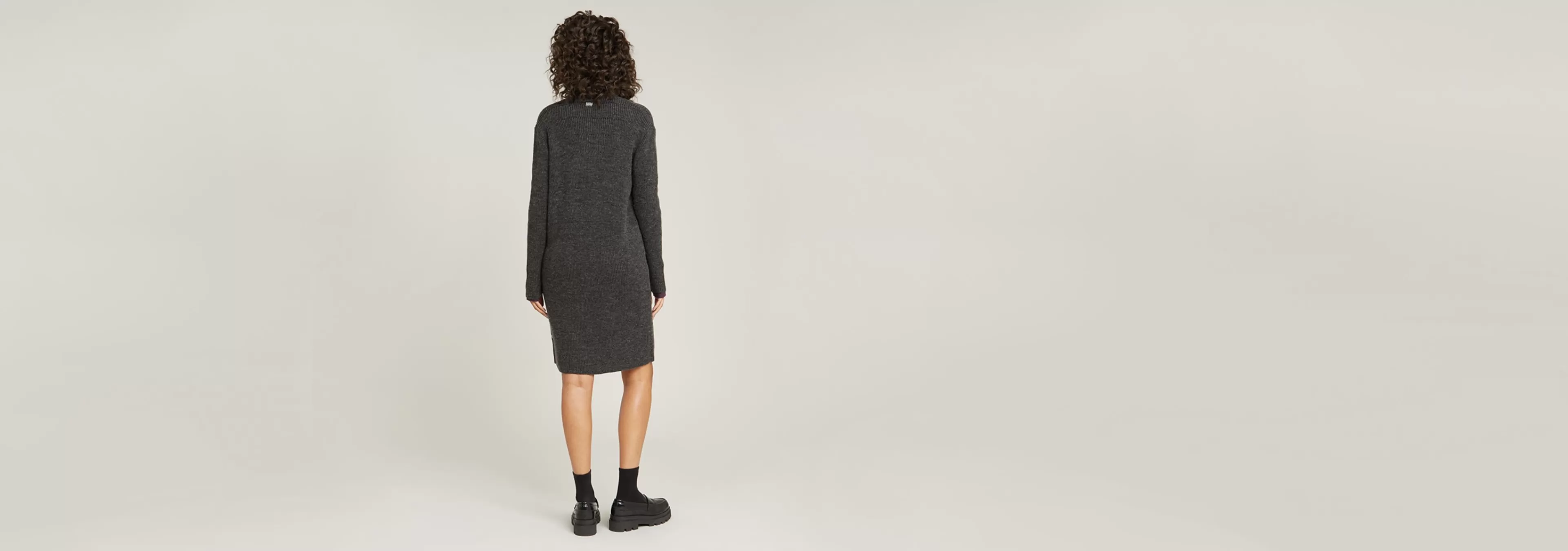 Store G-Star Oristel Gebreid Vest dark grey heather