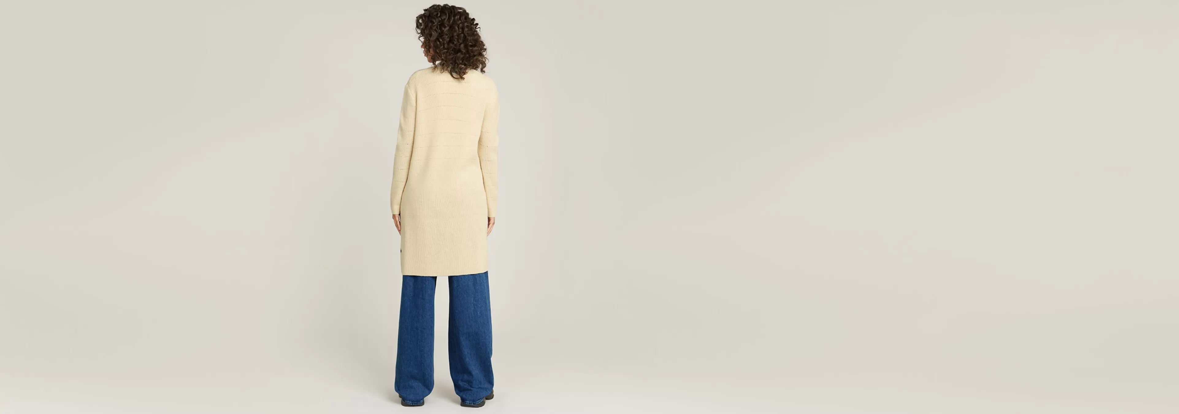 Flash Sale G-Star Oristel Gebreid Vest eggnog