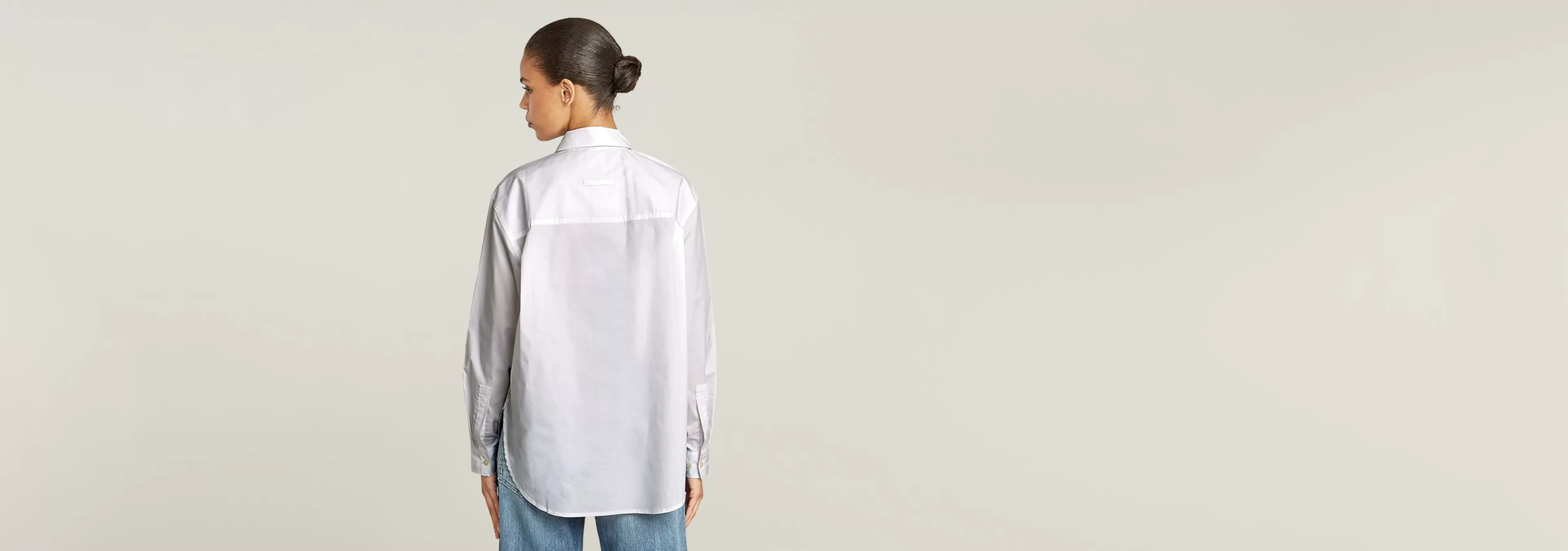 Best G-Star Oversized Boyfriend Shirt white