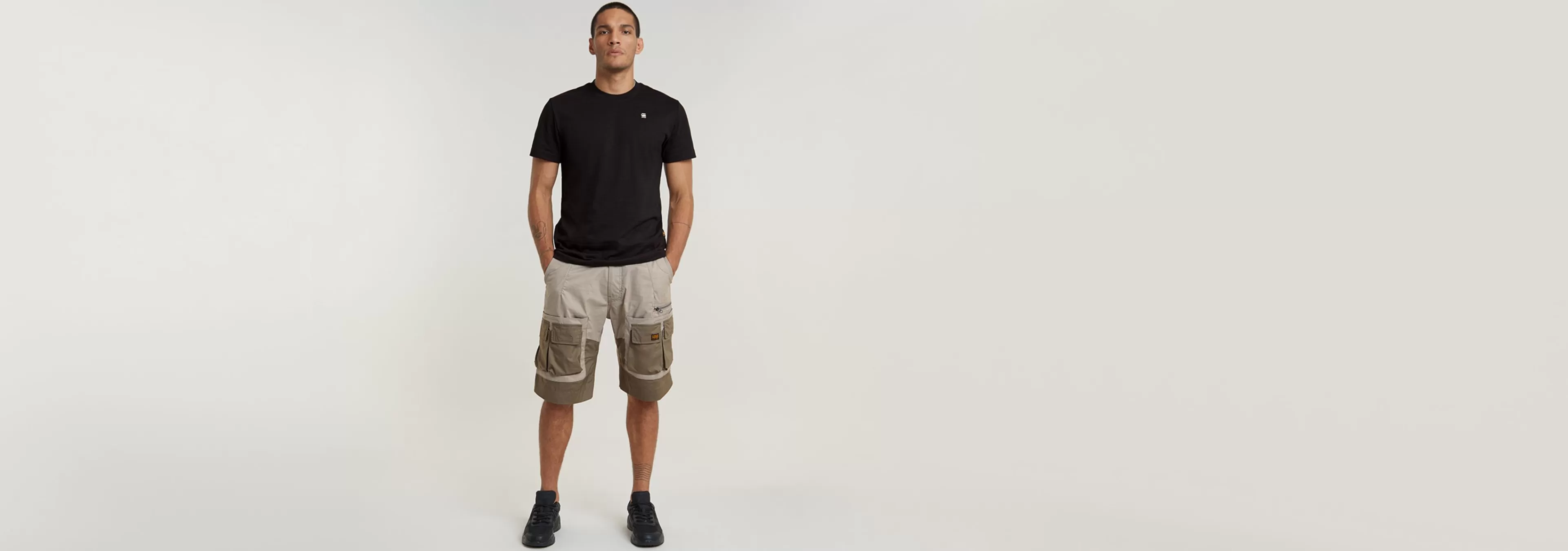 Outlet G-Star P-35T Relaxed Cargo Short rock ridge