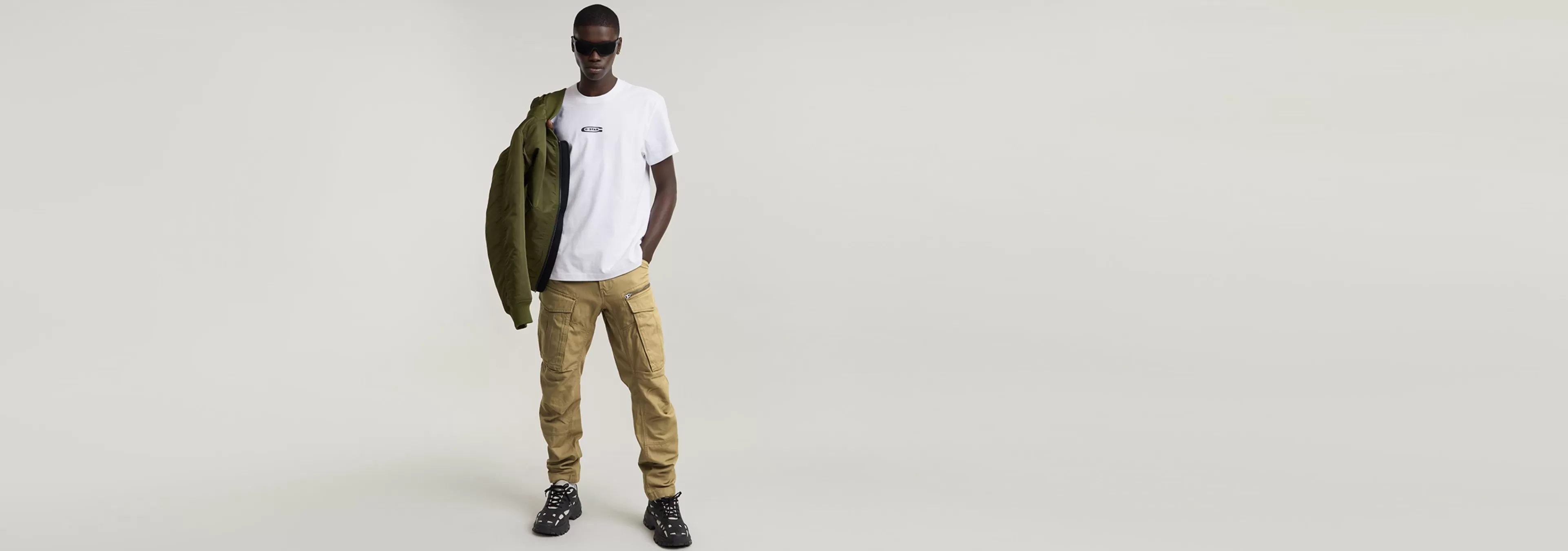 Best Sale G-Star Photo Print T-Shirt white greenhouse