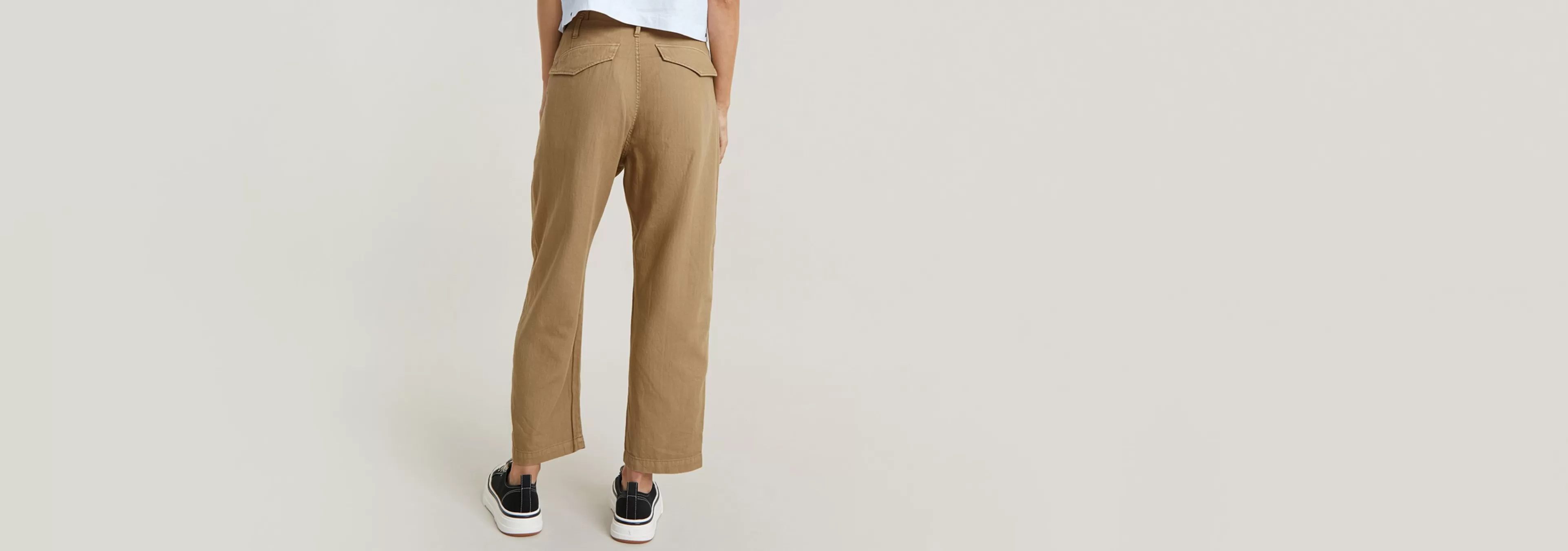 Best G-Star Pilot Broek Cropped coriander gd