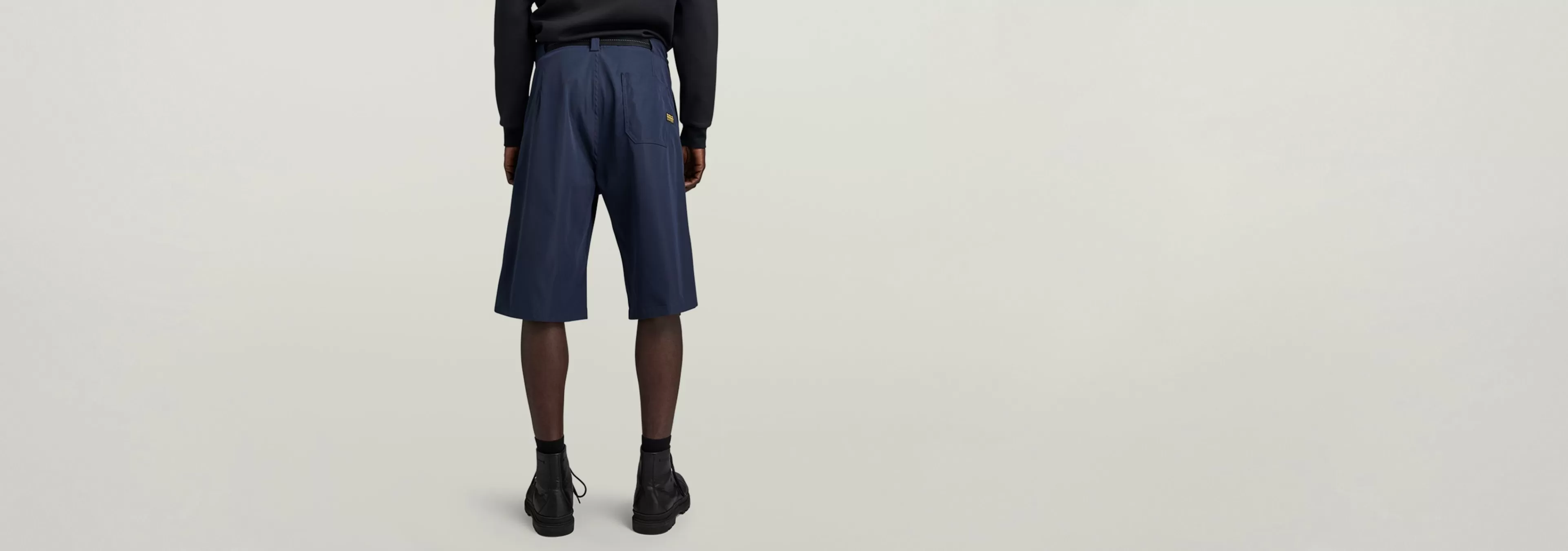 Discount G-Star Pleated Chino Belt Short salute