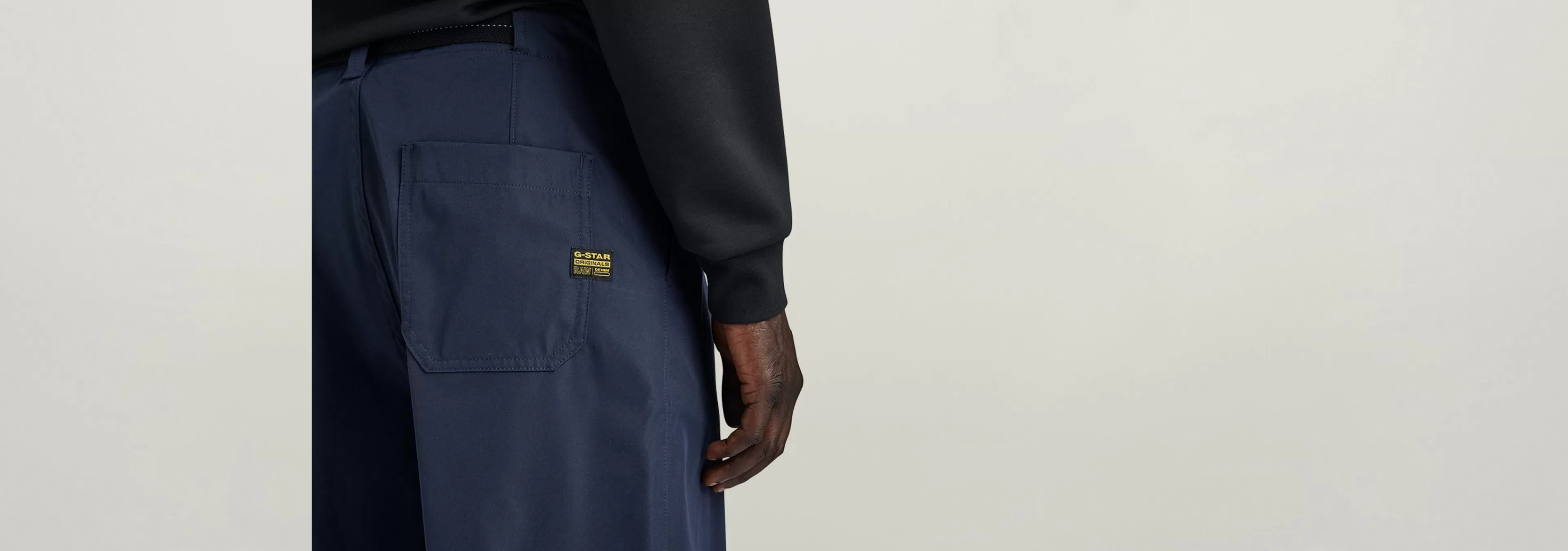 Discount G-Star Pleated Chino Belt Short salute
