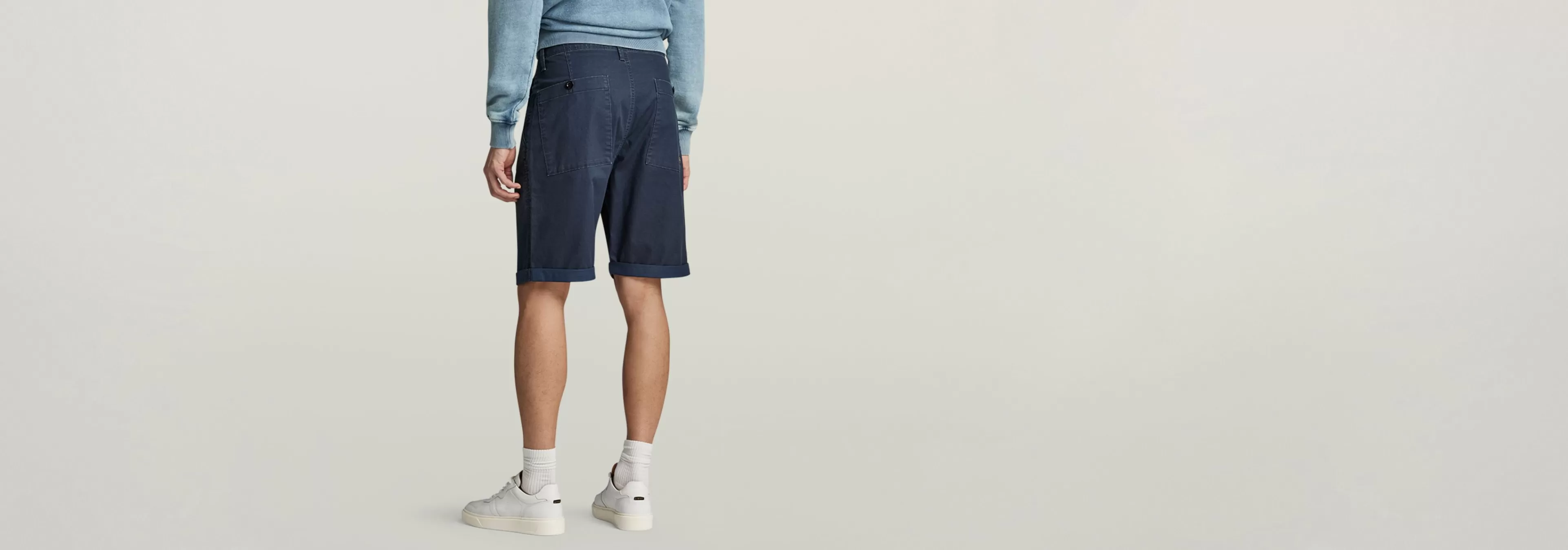Clearance G-Star Pleated Chino Short salute/salute