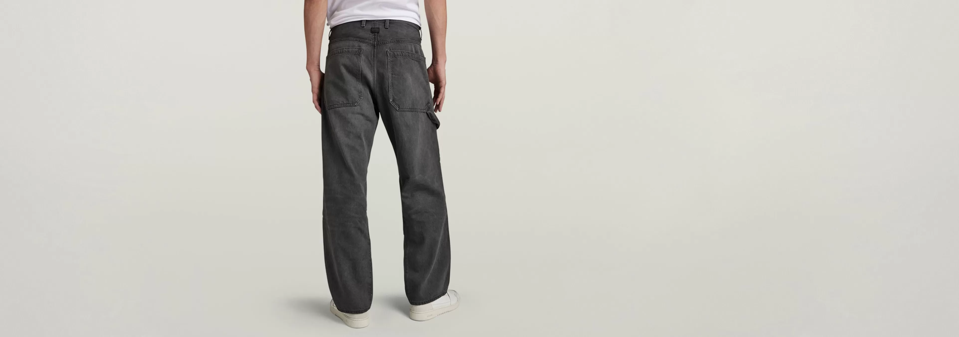 New G-Star Premium Carpenter 3D Loose Jeans faded black ink