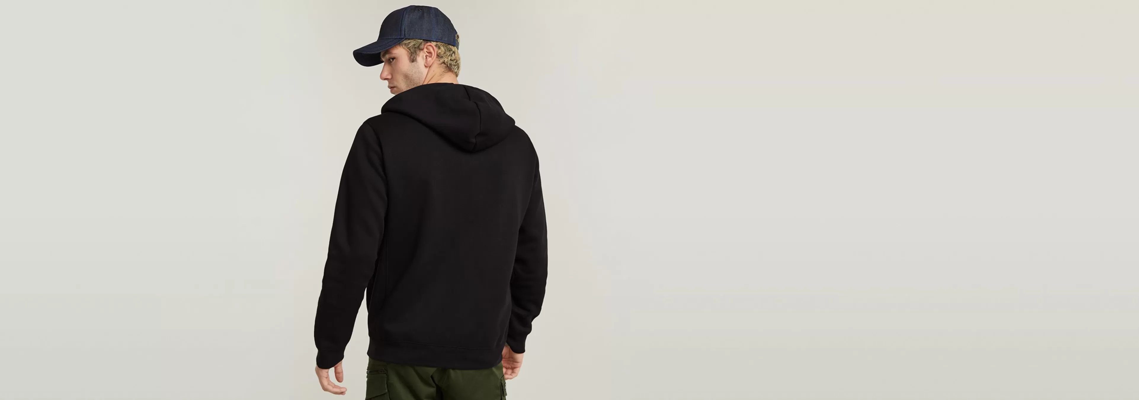 Sale G-Star Premium Core Hoodie Met Rits dark black