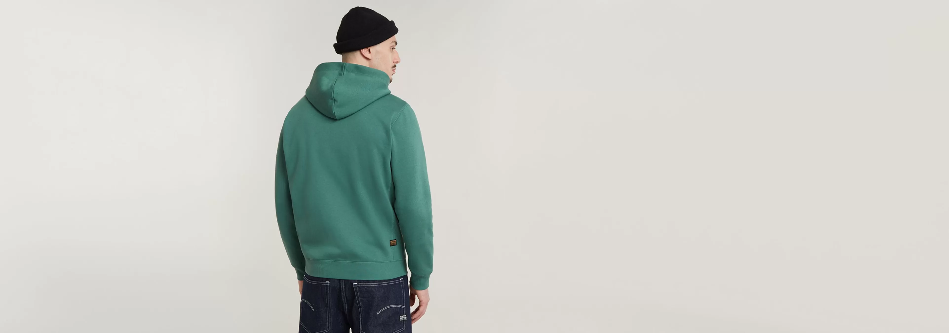 Cheap G-Star Premium Core Hoodie Met Rits blue spruce