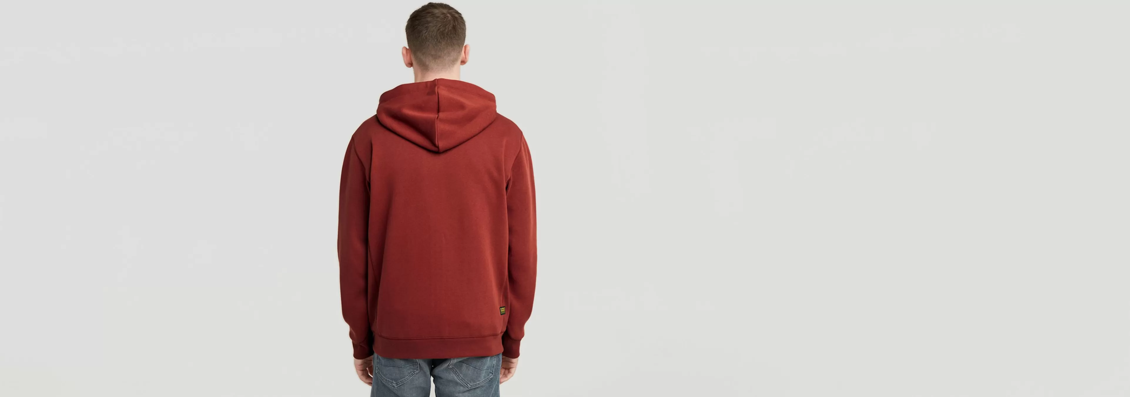Online G-Star Premium Core Hoodie Met Rits dry red