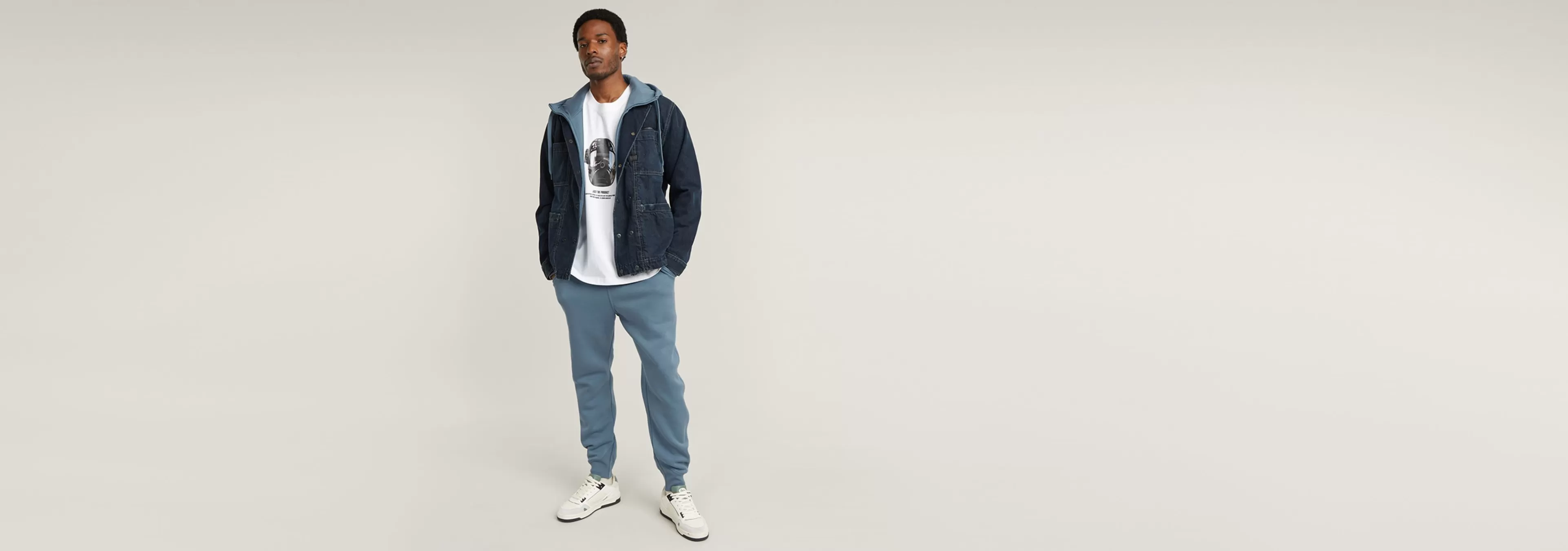 Fashion G-Star Premium Core Hoodie Met Rits Avio