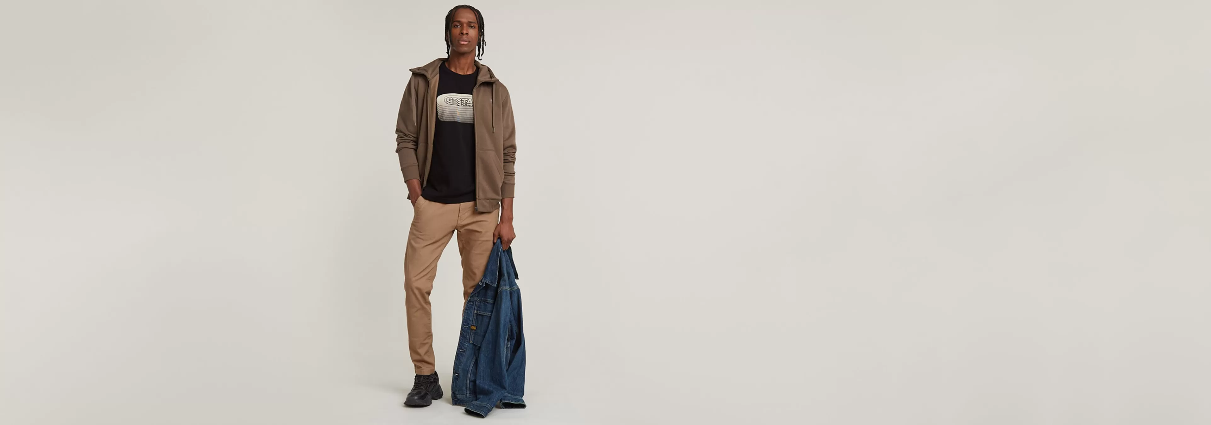 Online G-Star Premium Core Hoodie Met Rits turf
