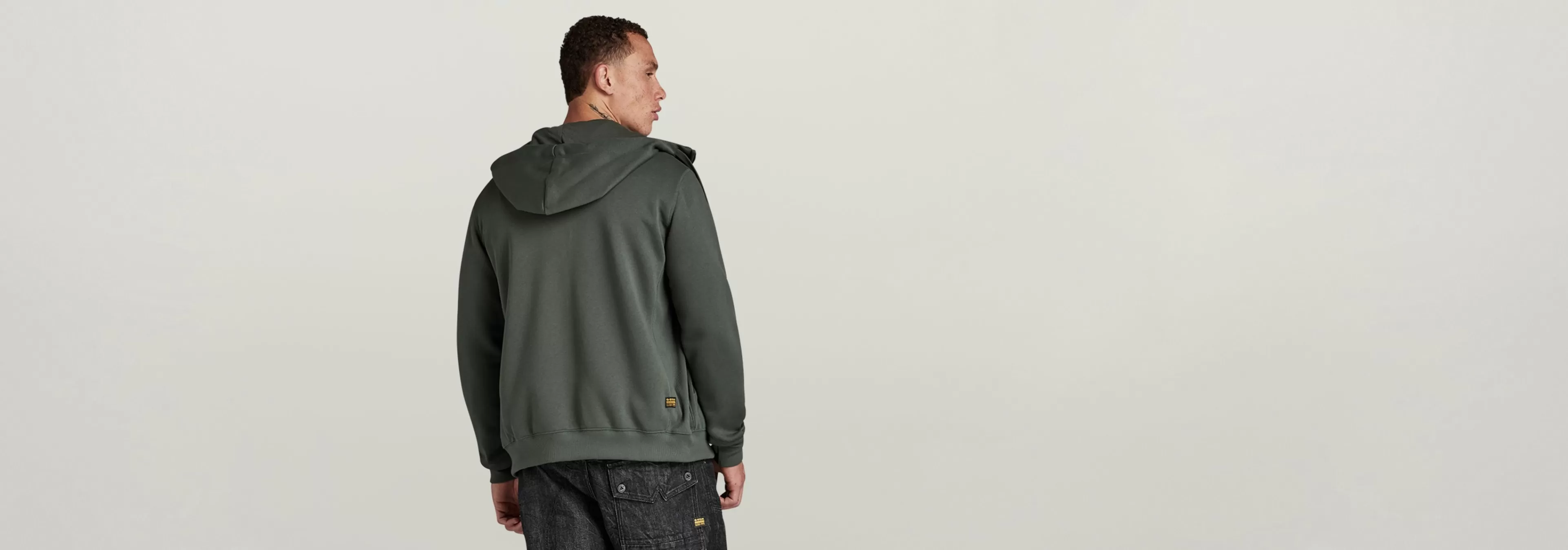 Sale G-Star Premium Core Hoodie Met Rits graphite