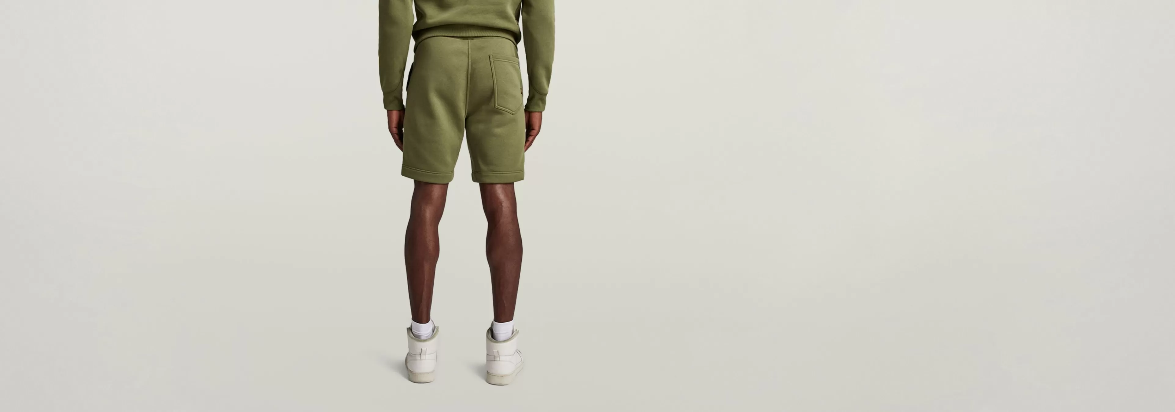 Cheap G-Star Premium Core Sweat Short sage