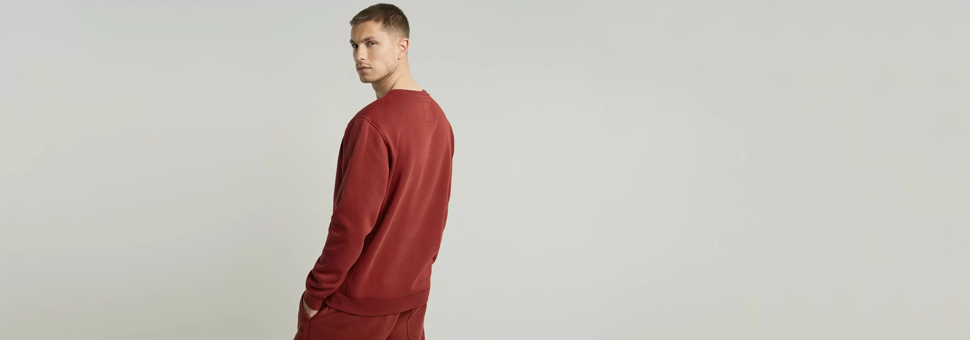Best G-Star Premium Core Sweater dry red