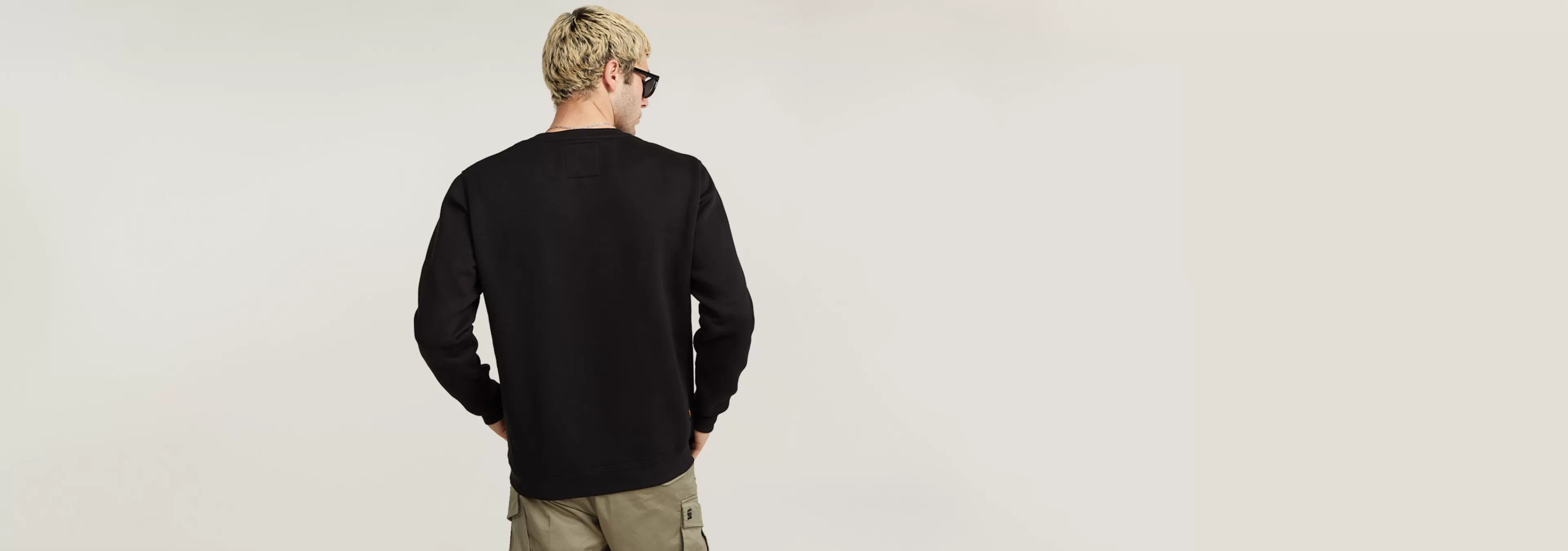 New G-Star Premium Core Sweater dark black