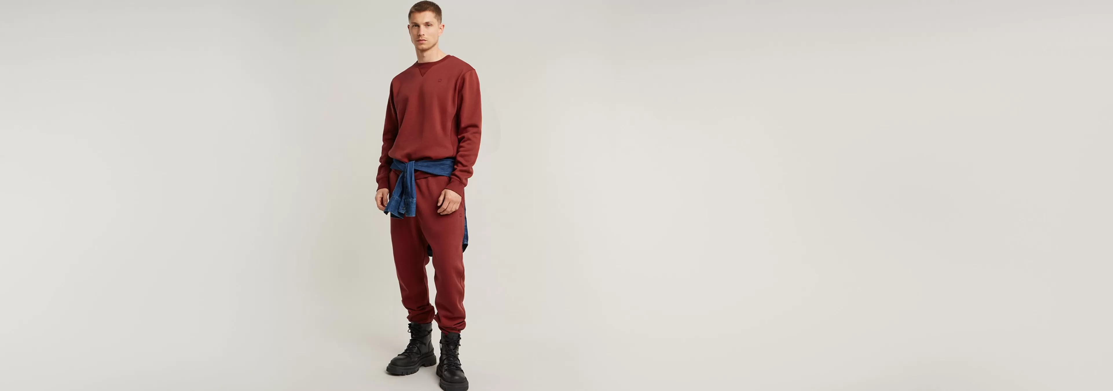 Best G-Star Premium Core Sweater dry red