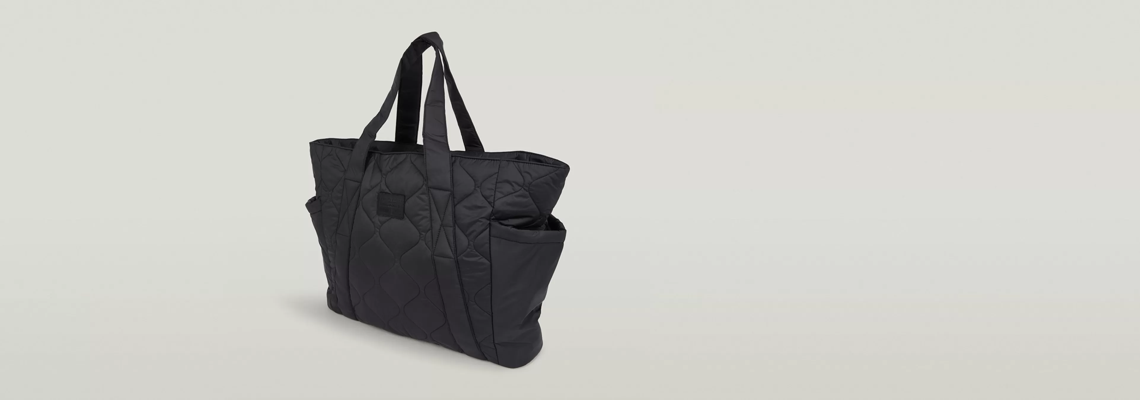 Hot G-Star Puffer Tote Bag dark black