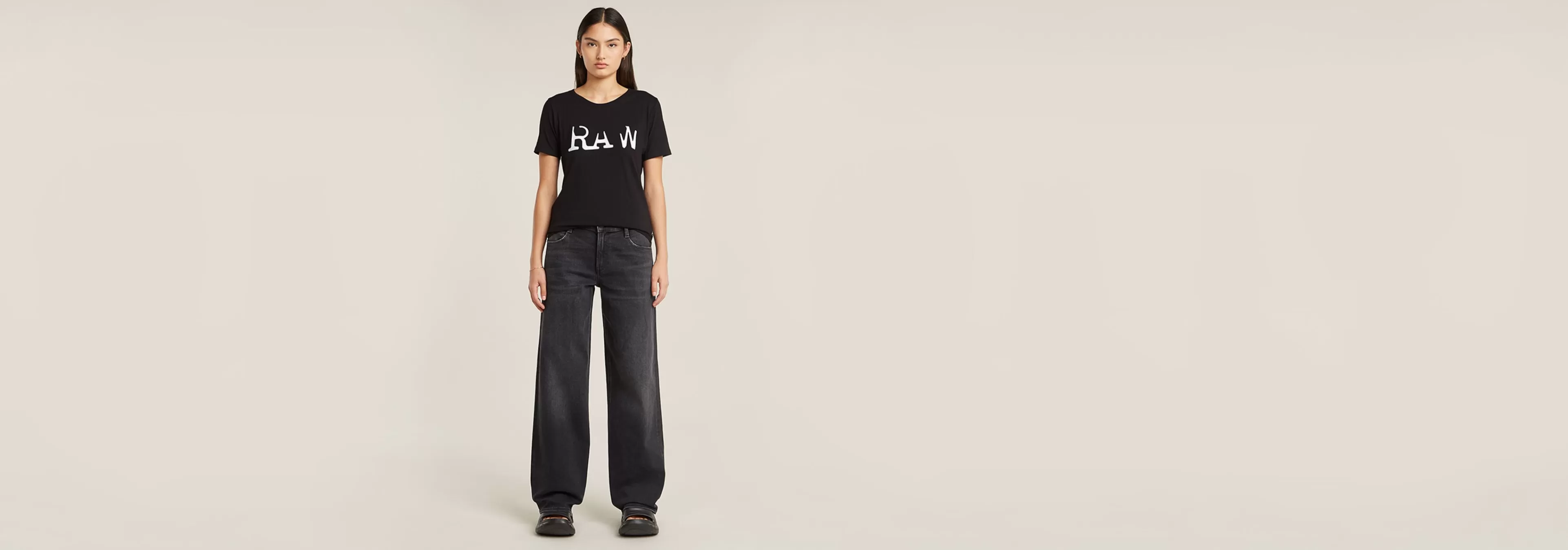 Sale G-Star Raw Optic Slim T-Shirt dark black