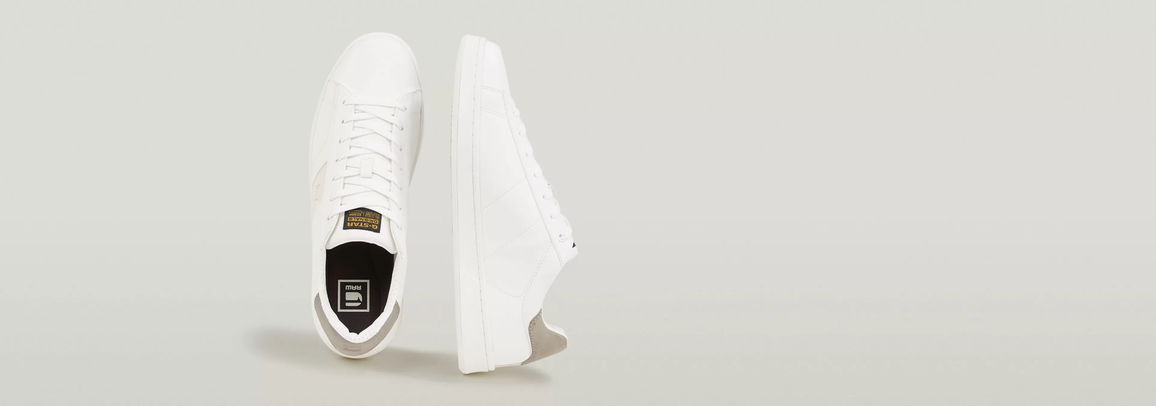 Shop G-Star Recruit II TPU Basic Sneakers white/light grey