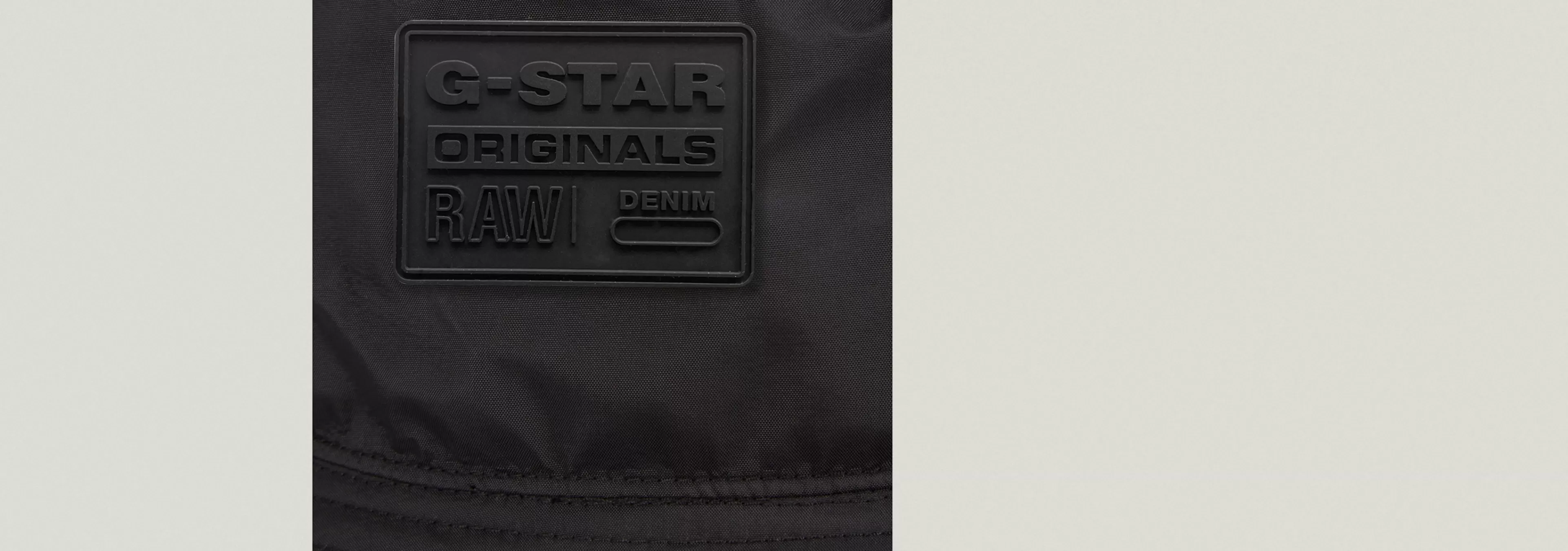 Outlet G-Star Regenhoed Brimmer dk black/gs grey