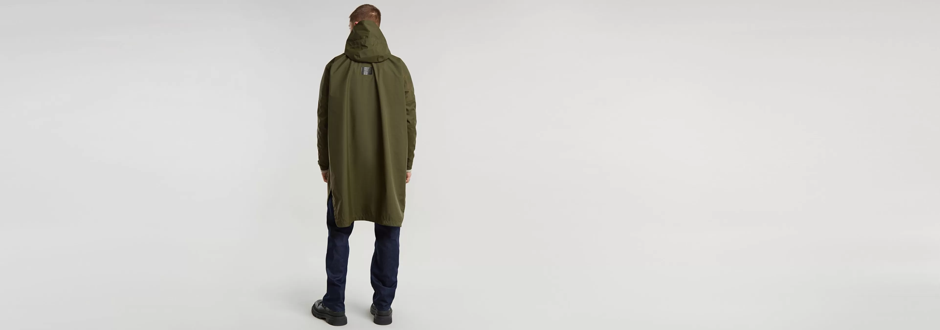 Hot G-Star Regenponcho shadow olive/gs grey