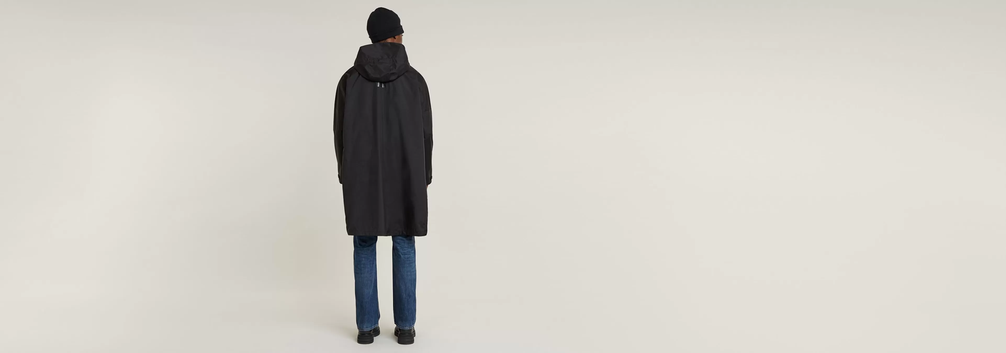 Outlet G-Star Regenponcho dk black/gs grey