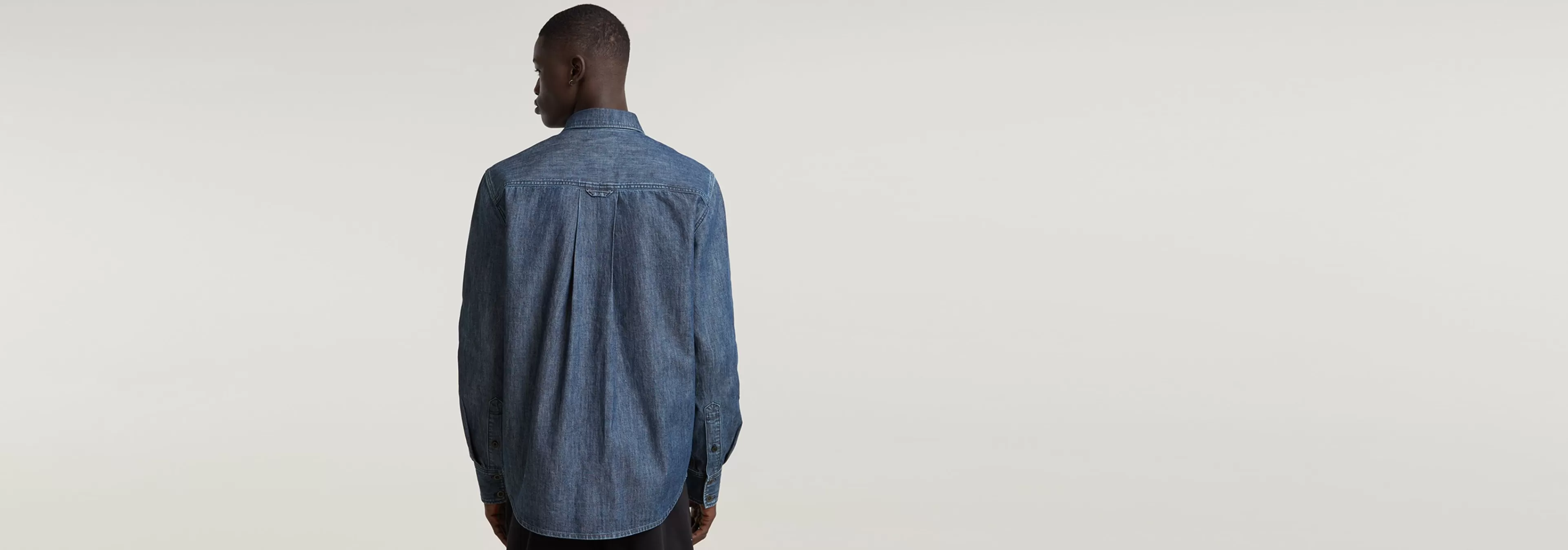 Best Sale G-Star Regular Denim Shirt worn in sea stone