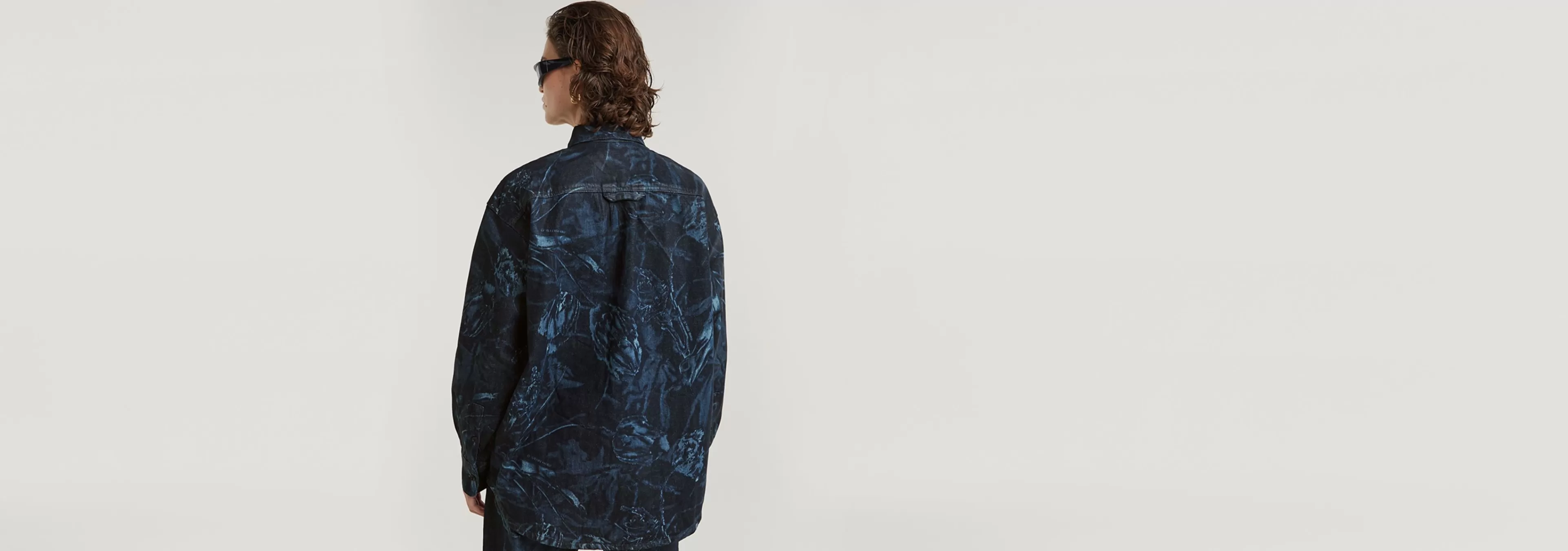 Flash Sale G-Star Relaxed Overshirt frozen liquid layers
