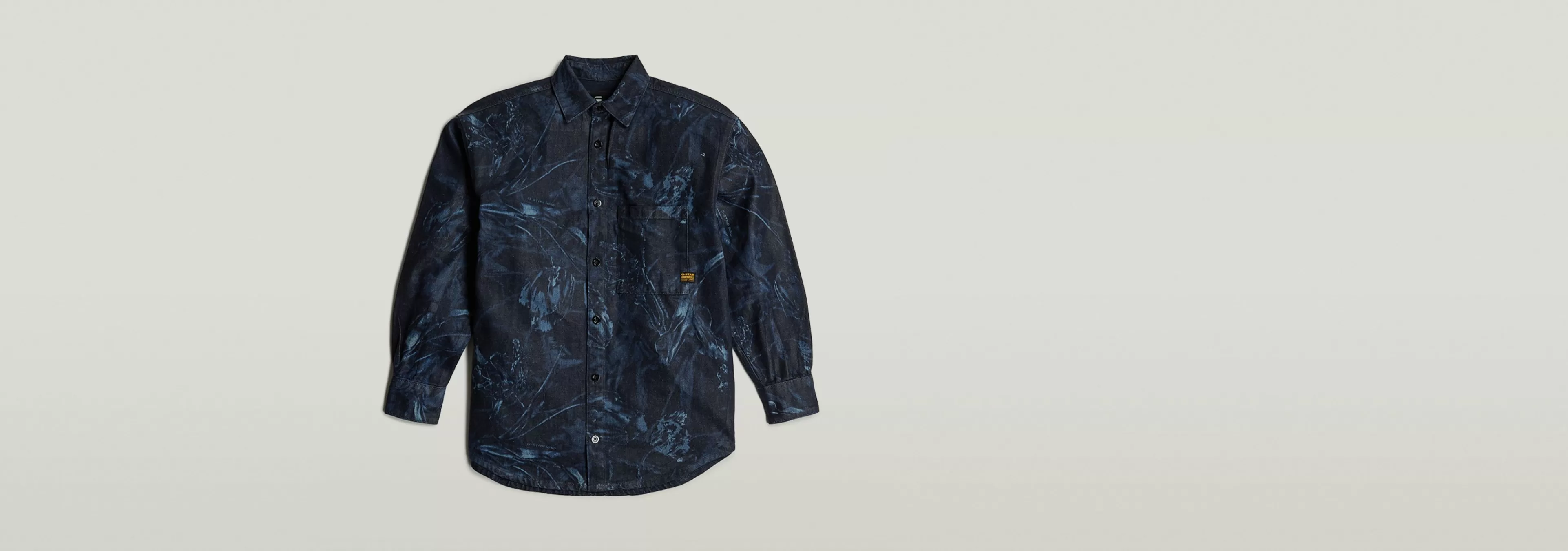 Flash Sale G-Star Relaxed Overshirt frozen liquid layers