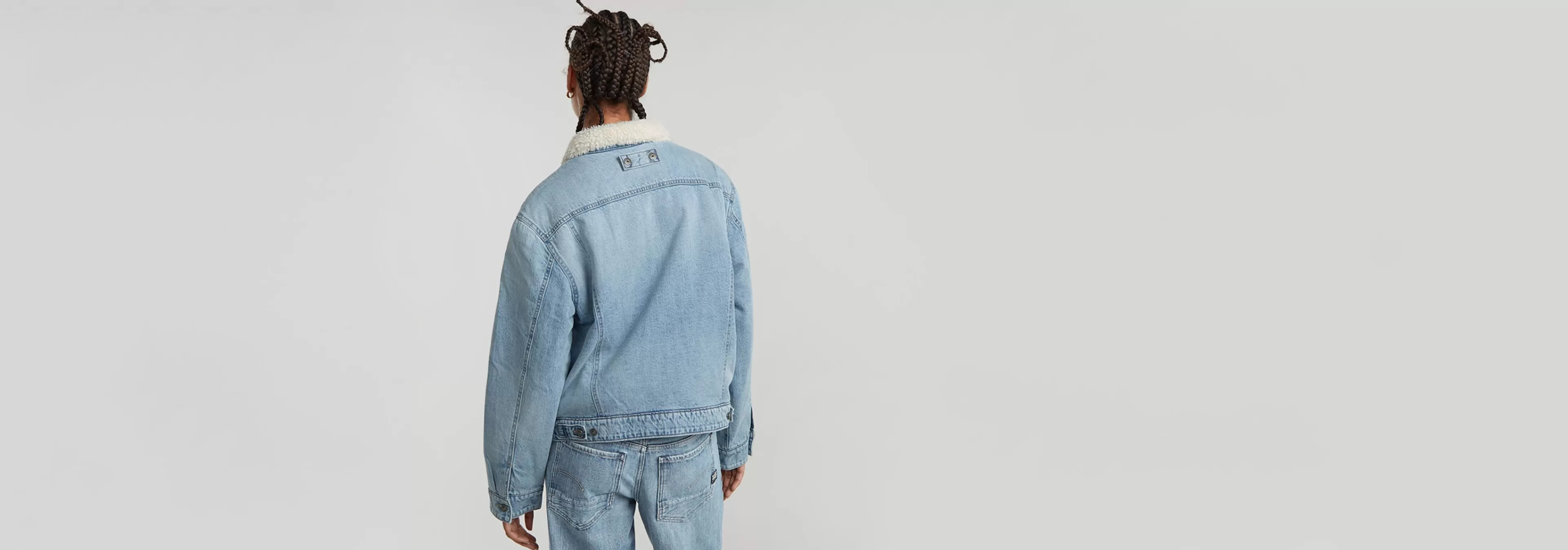 Best Sale G-Star Relaxed Sherpa Jack sun faded cloudburst