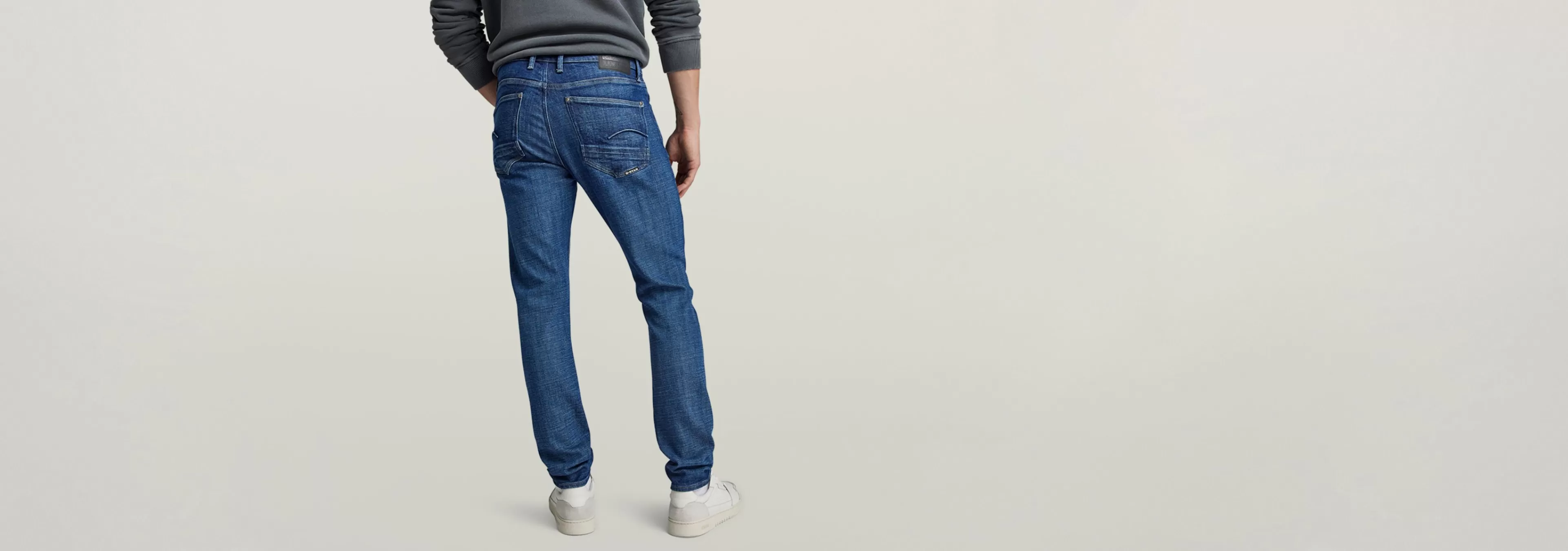Shop G-Star Revend FWD Skinny Jeans faded blue copen