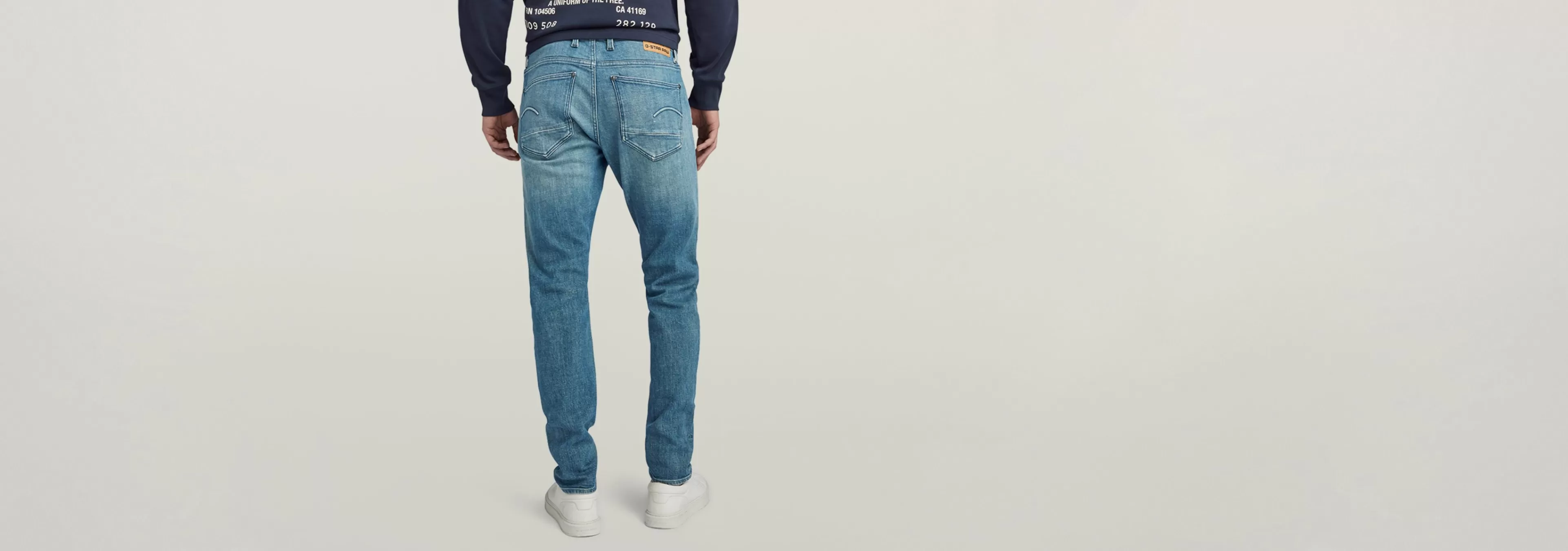 Shop G-Star Revend FWD Skinny Jeans faded blue pool