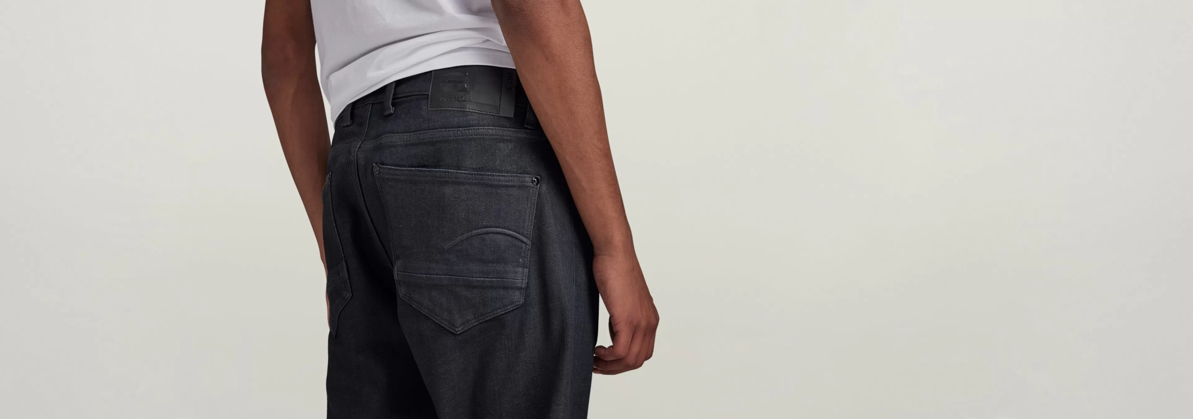 Online G-Star Revend FWD Skinny Jeans worn in blue whale cobler