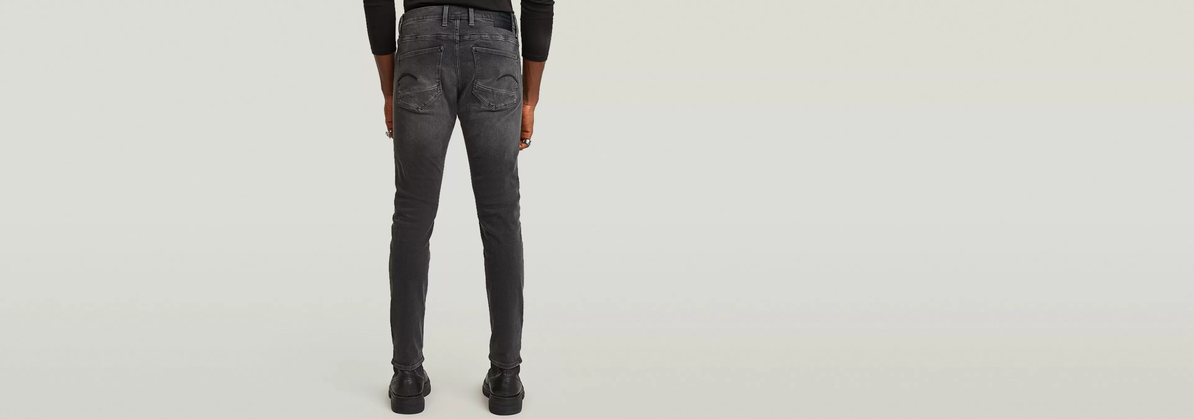 Store G-Star Revend Skinny Jeans faded black magnet