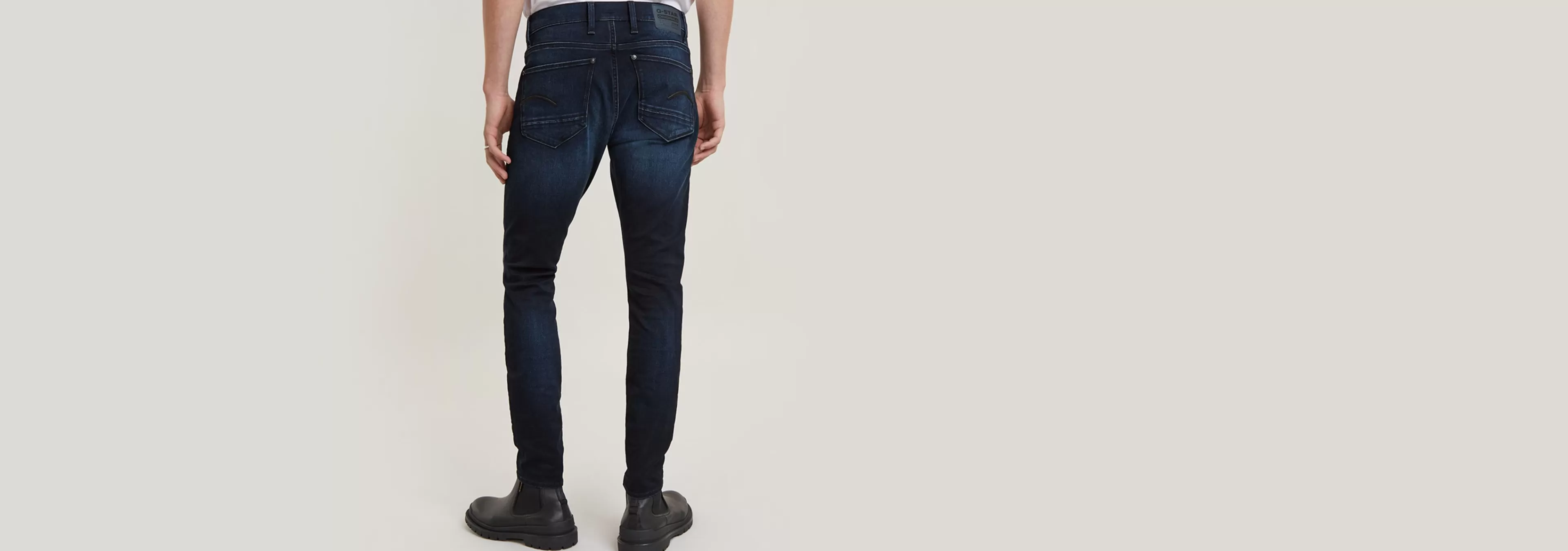 New G-Star Revend Skinny Jeans dark aged