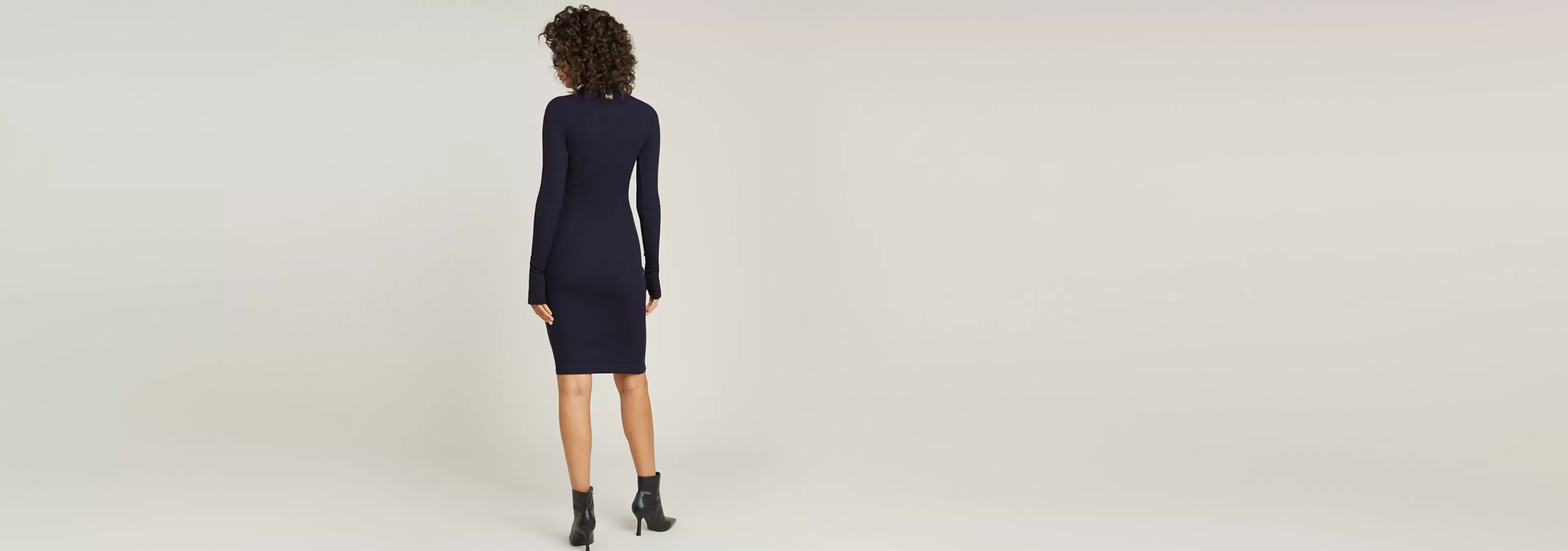 Best G-Star Rib Slim Jurk warm sartho