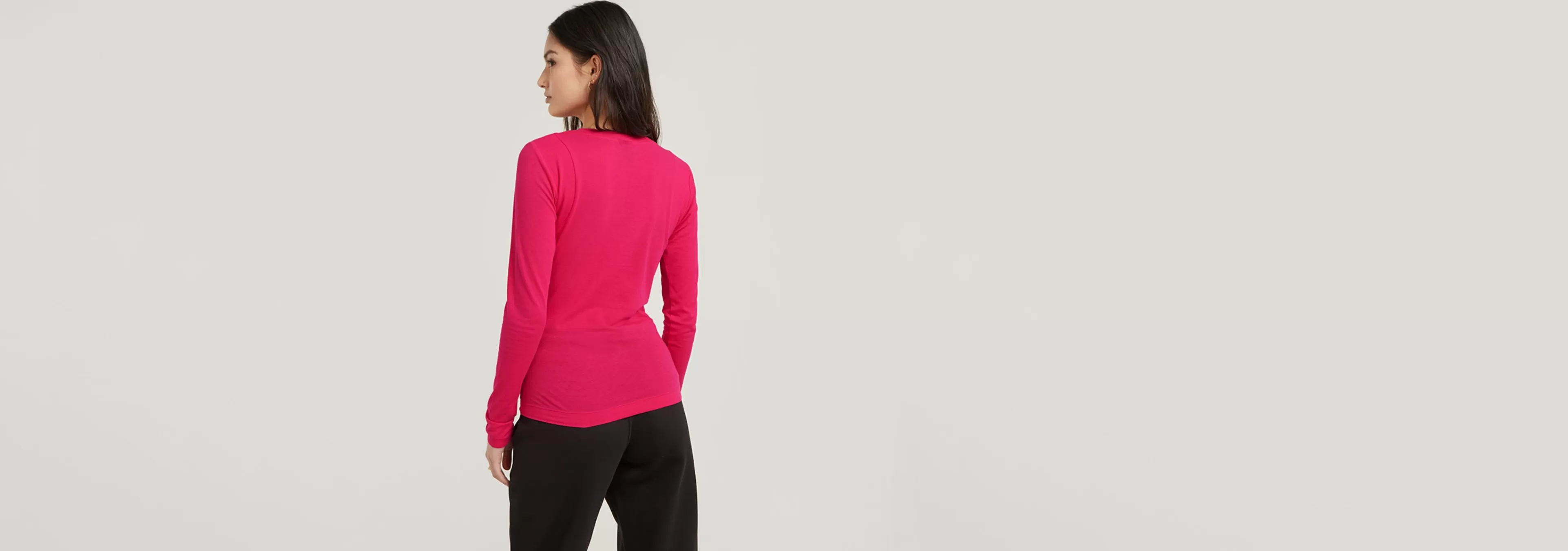 Outlet G-Star Ribbed Shoulder Panels Slim Top pink peacock
