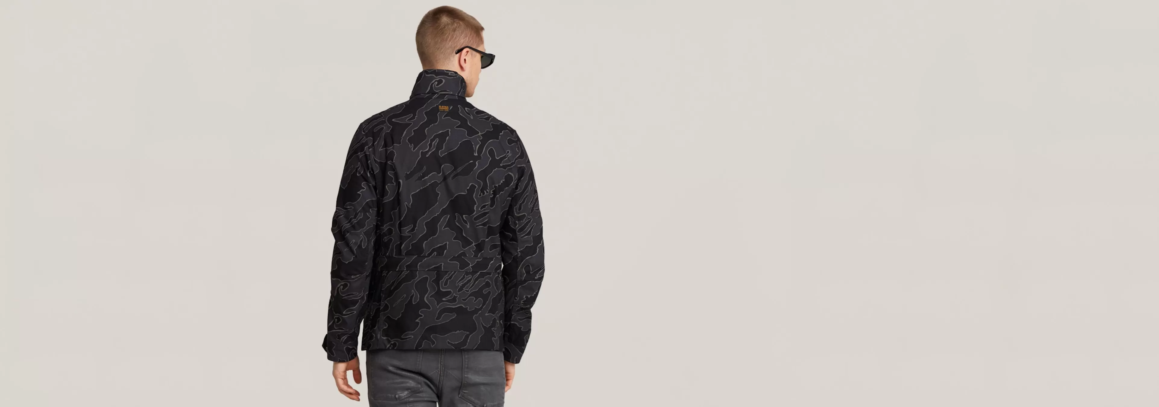 Shop G-Star Rovic Slim Field Jack cloack island camo