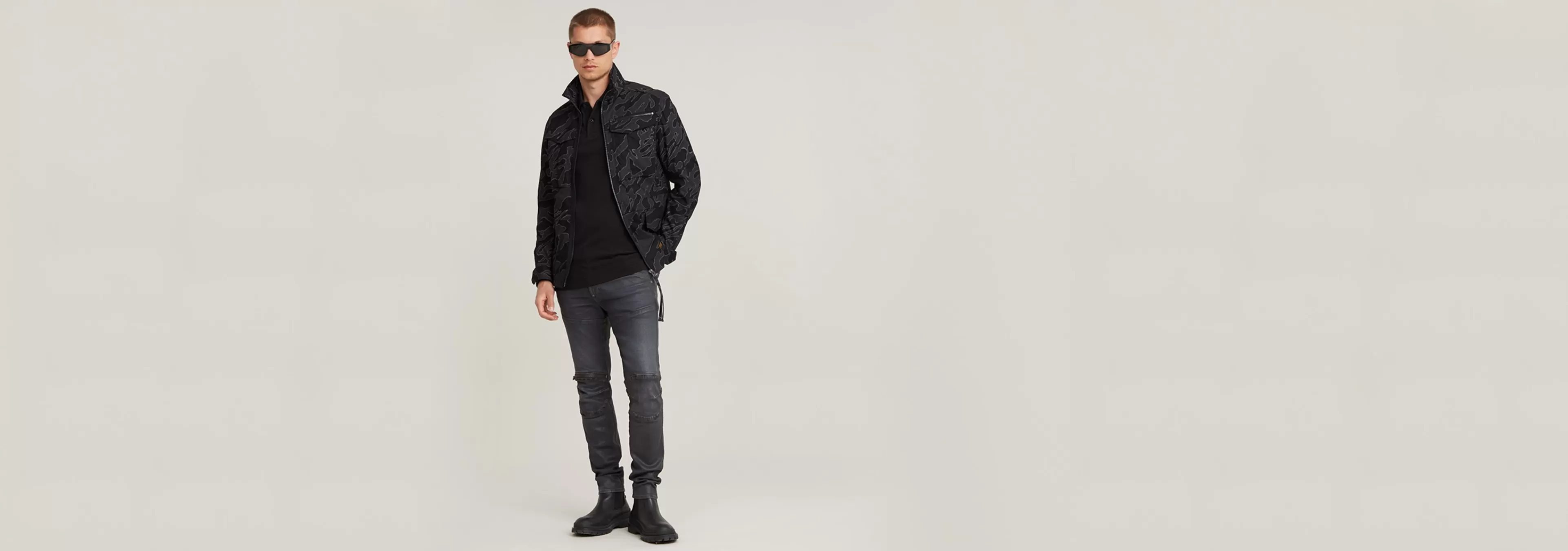 Shop G-Star Rovic Slim Field Jack cloack island camo