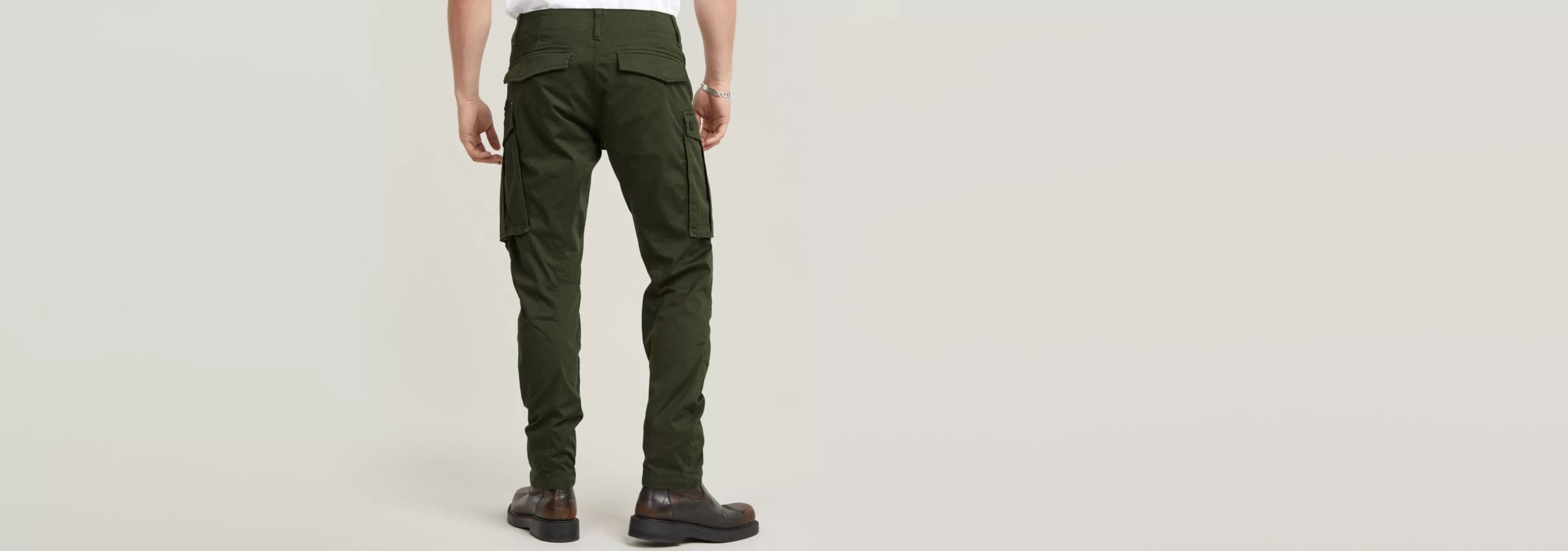 Best G-Star Rovic Zip 3D Regular Tapered Broek dark bronze green