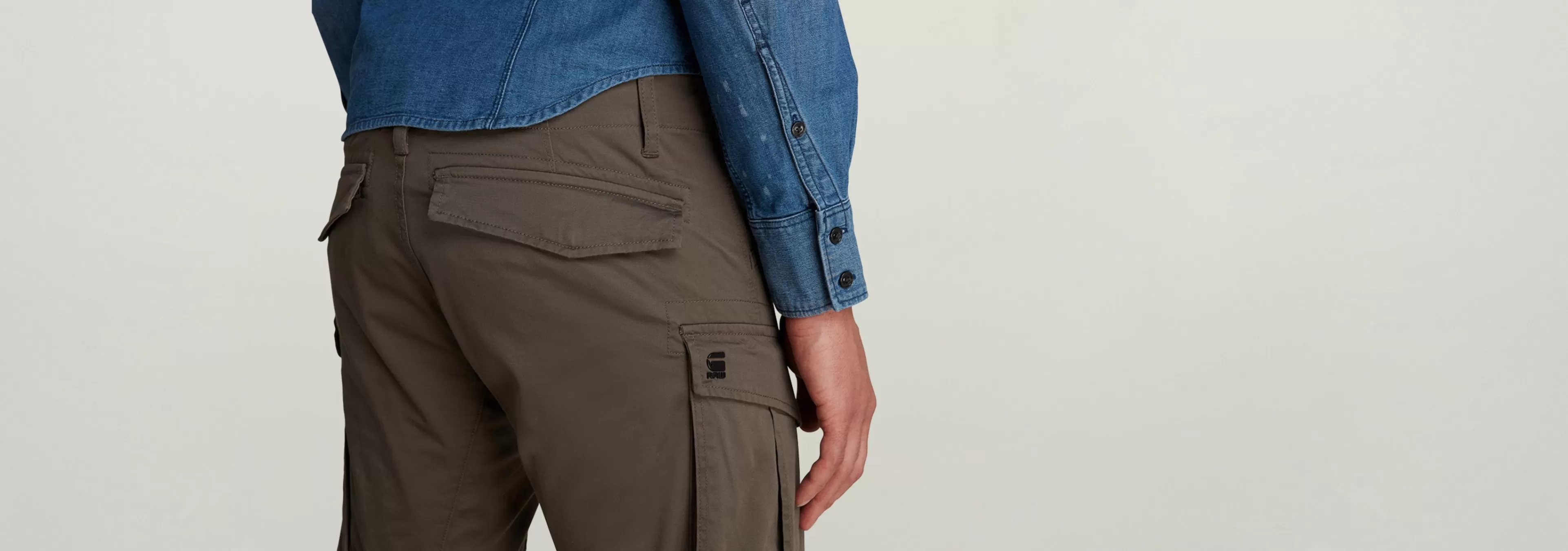 Store G-Star Rovic Zip 3D Regular Tapered Broek gs grey