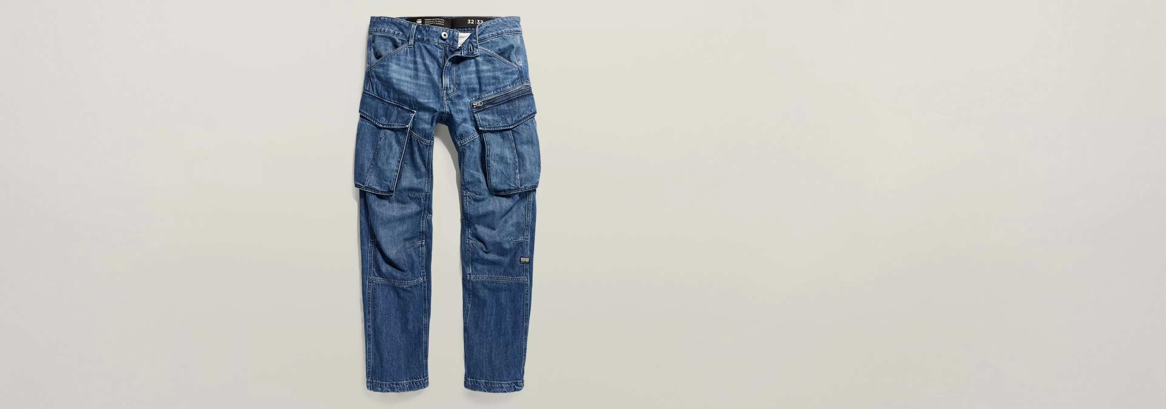 Fashion G-Star Rovic Zip 3D Regular Tapered Denim Jeans faded cliffside blue