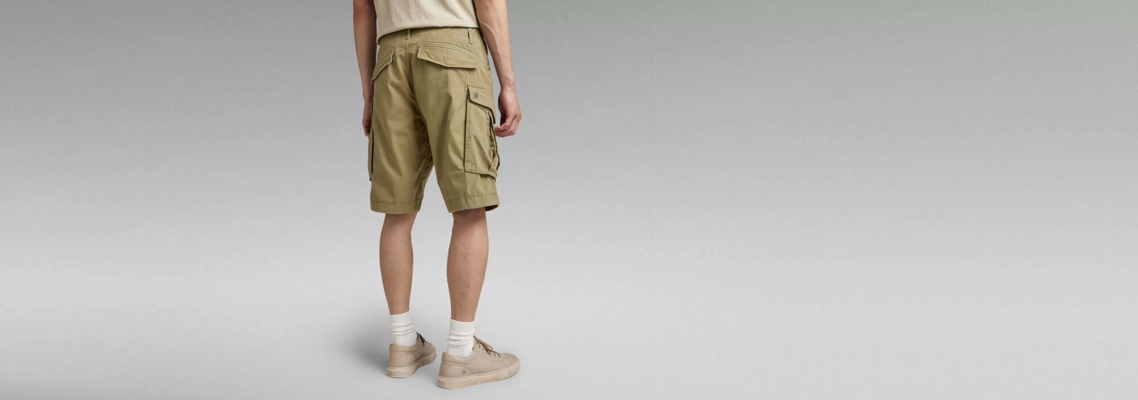 Sale G-Star Rovic Zip Relaxed Short Smoke Olive