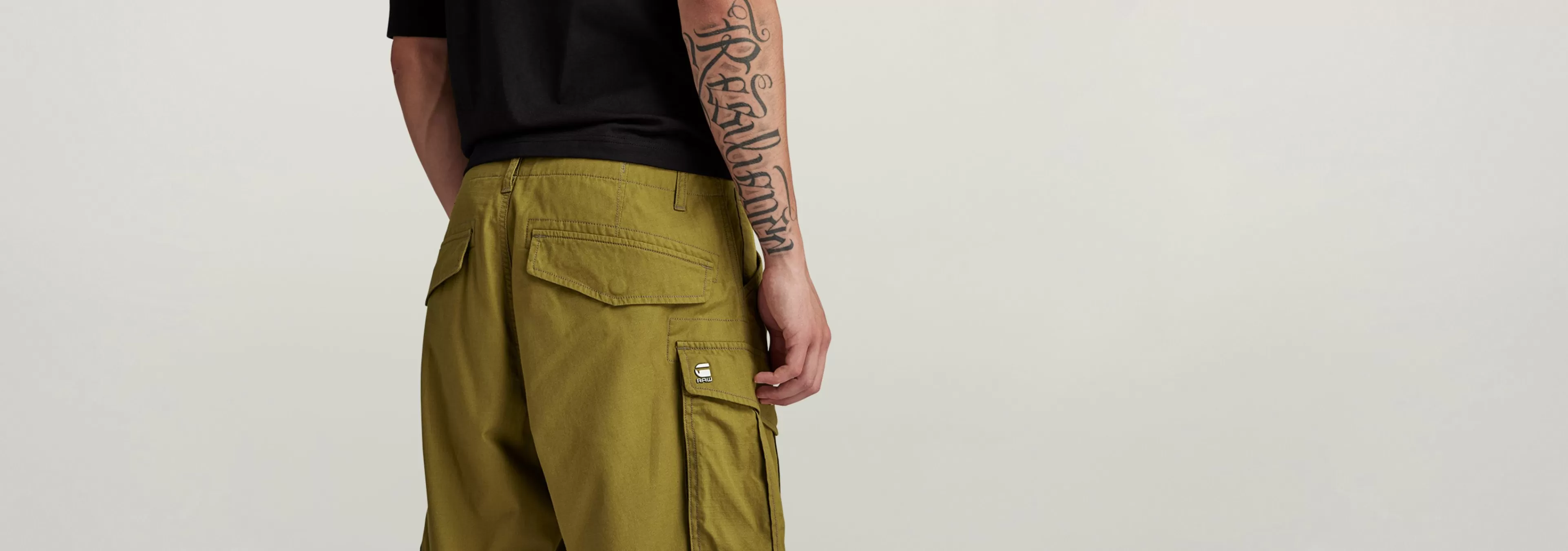 Clearance G-Star Rovic Zip Relaxed Short tobacco